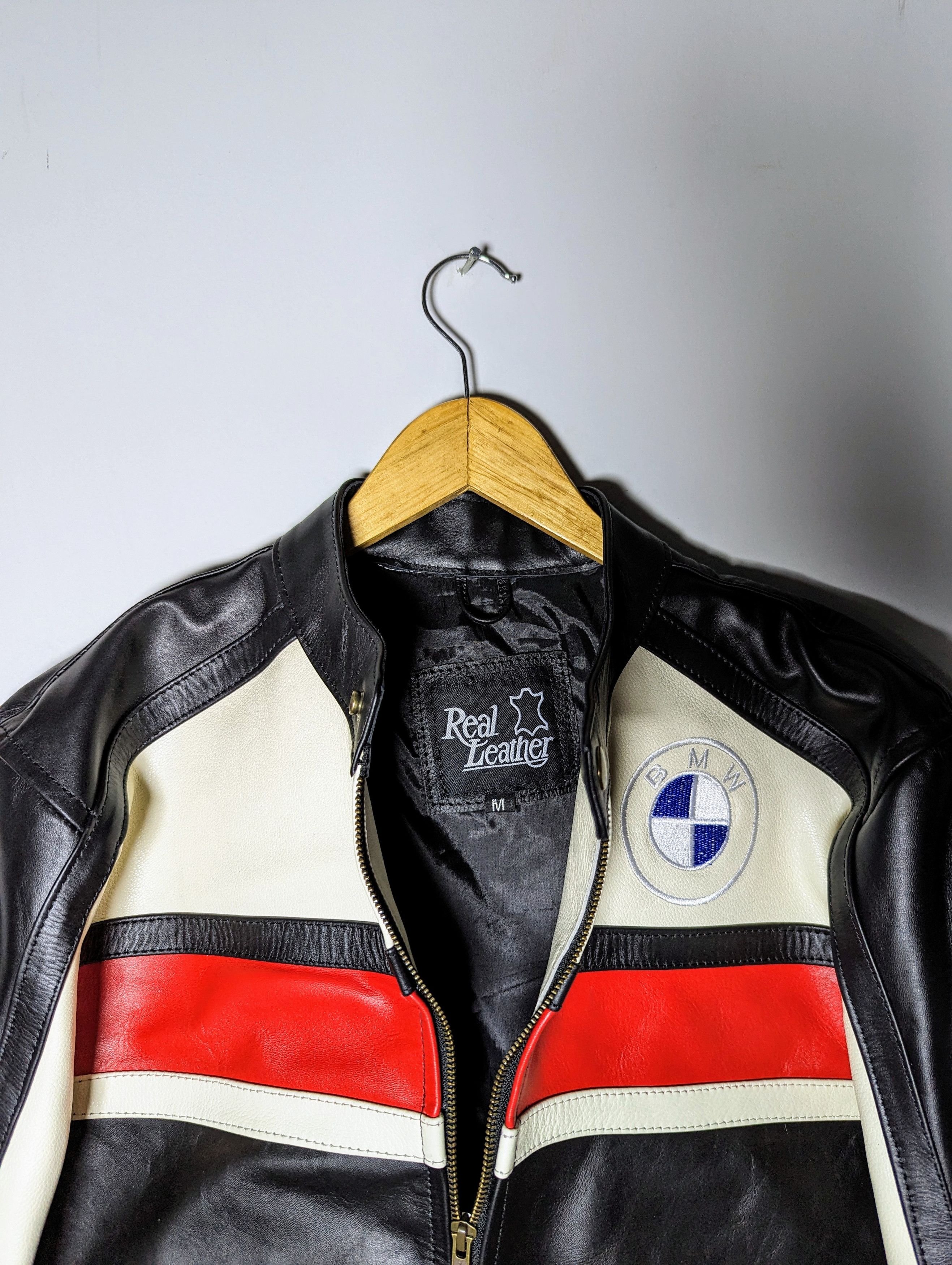 🔥 BMW 🔥 FORMULA 1 RACING LEATHER JACKET RARE STREETWEAR