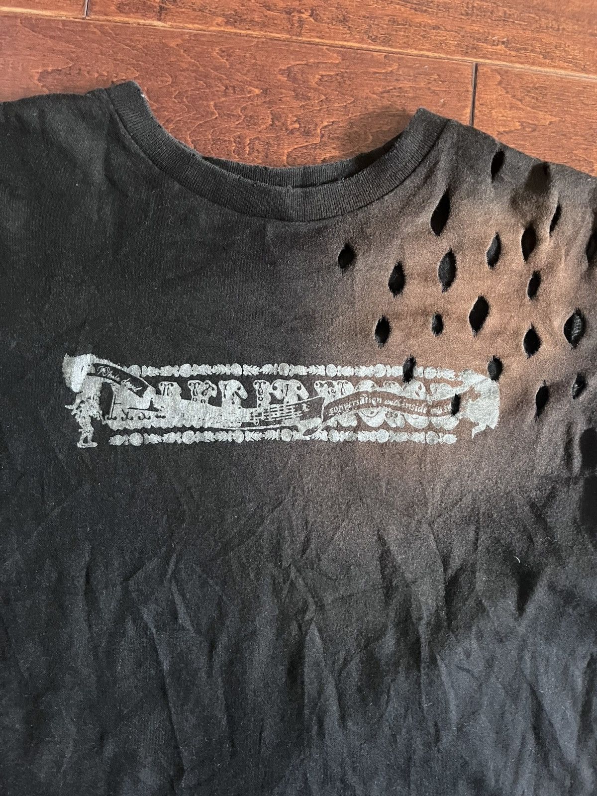 Number (N)ine AW08 Portland ROMP Design Collab Distressed Tee Size US M / EU 48-50 / 2 - 2 Thumbnail