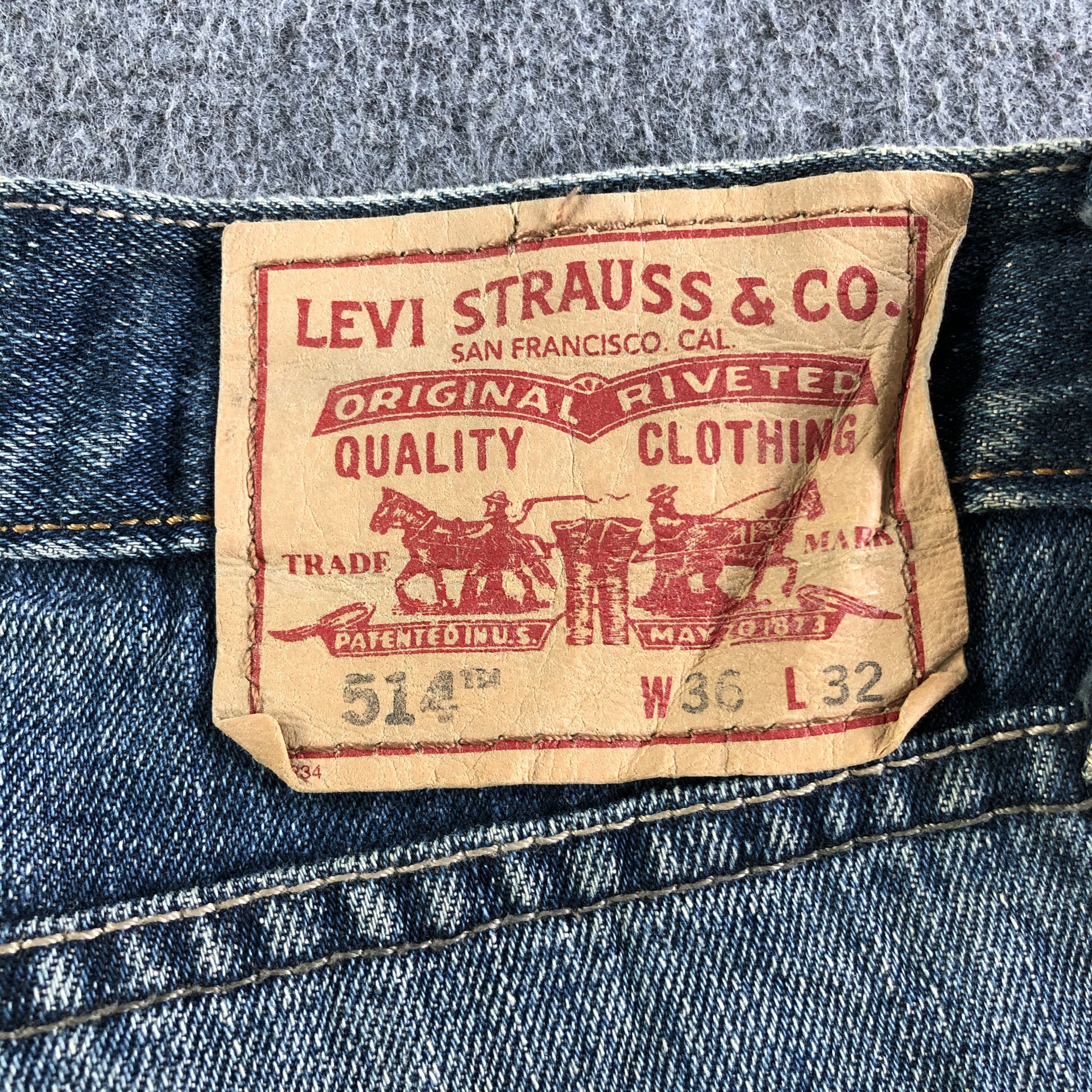 Levi's Vintage Levis 514 Jeans-J4391 Size US 38 / EU 54 - 5 Thumbnail