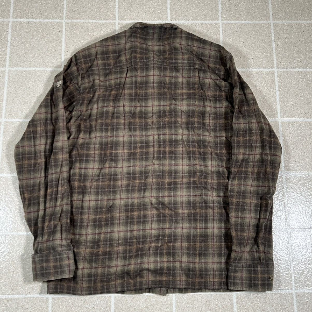 Kuhl Kuhl Shirt Sz L Plaid Button Long Sleeve Dillinger Flannel Size US L / EU 52-54 / 3 - 4 Thumbnail