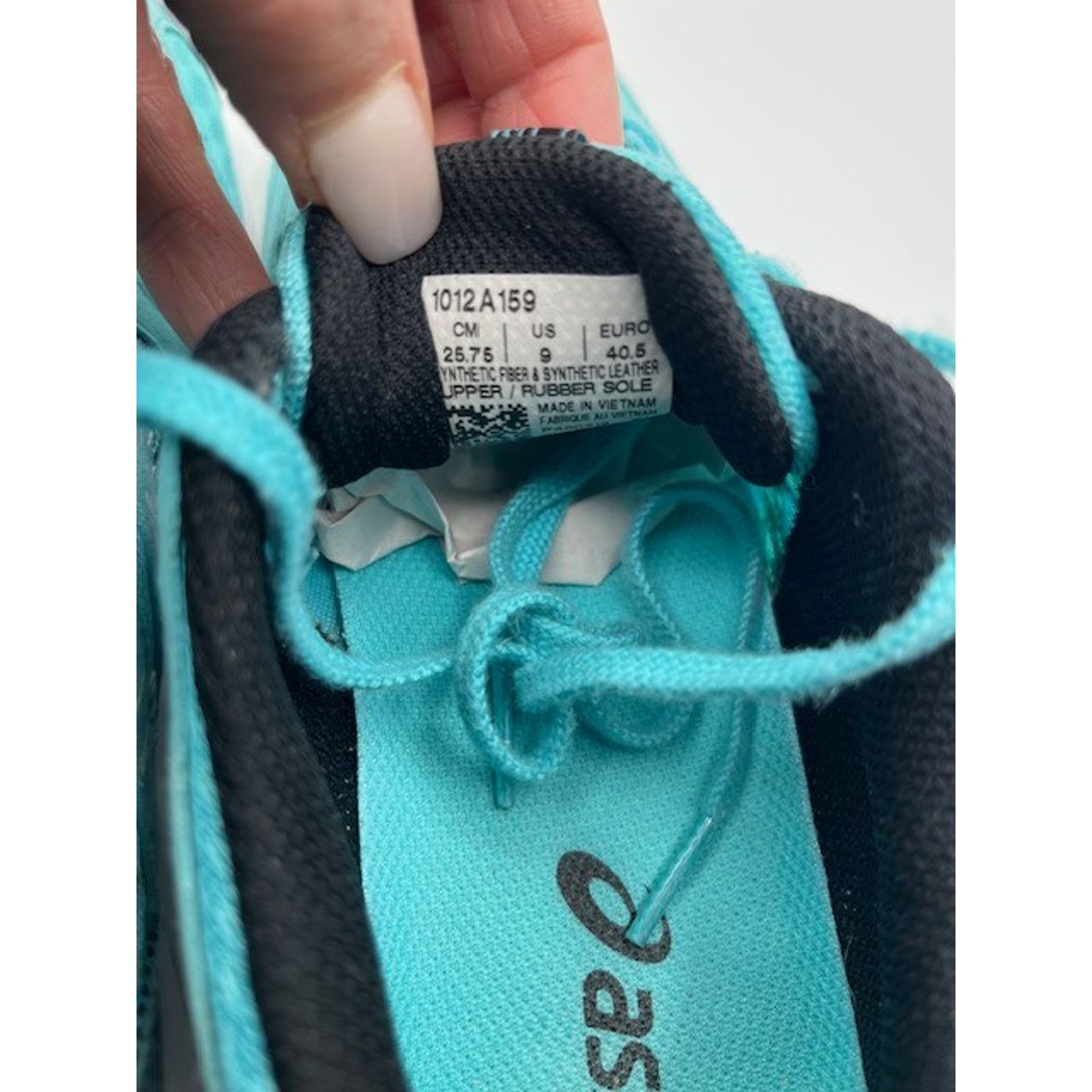 Asics Asics Lyteracer Black & Teal Running Shoe, Size 9 Size US 9 / EU 42 - 7 Thumbnail