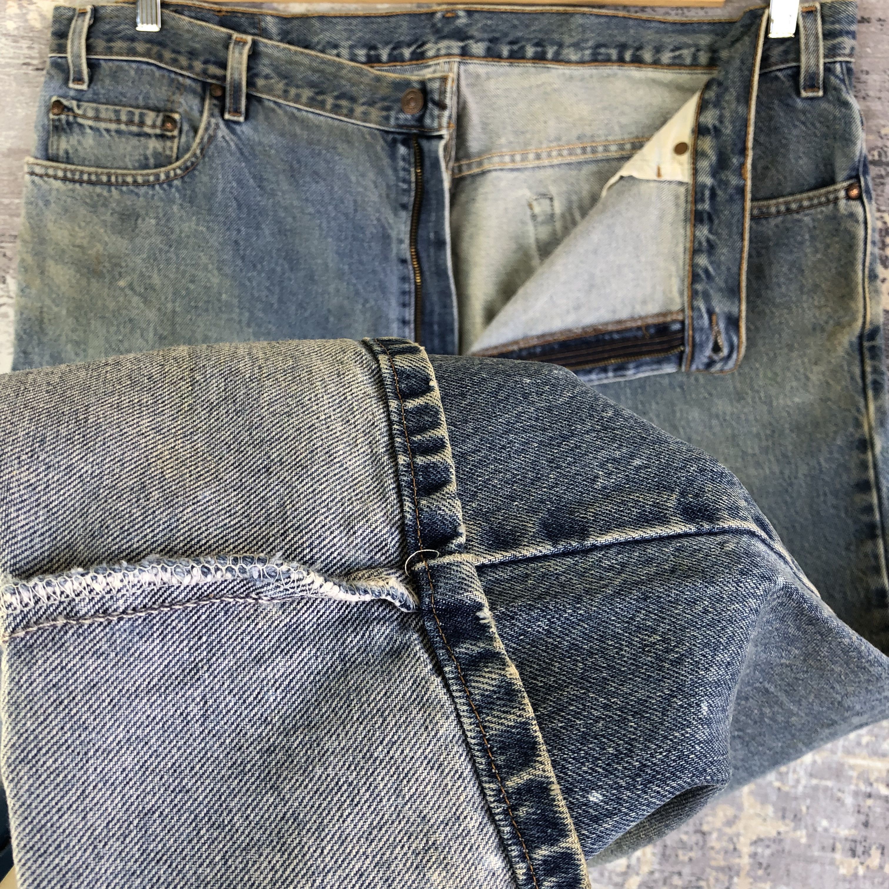 Levi's Vintage Levis 540 Jeans Orange Tab Levi's Stonewash Denim Size US 42 / EU 58 - 8 Thumbnail