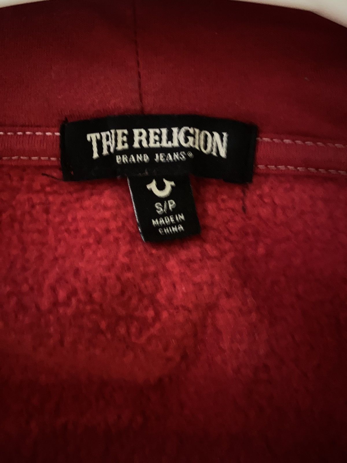 True Religion × Vintage True Religion red Sweater size small Size US S / EU 44-46 / 1 - 2 Thumbnail