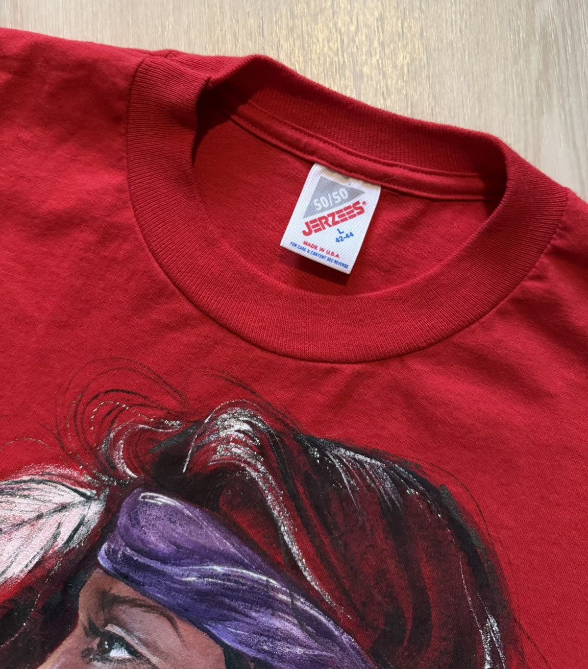 Vintage Vintage Hand Painted Native American Portraits Shirts Size US XL / EU 56 / 4 - 4 Thumbnail