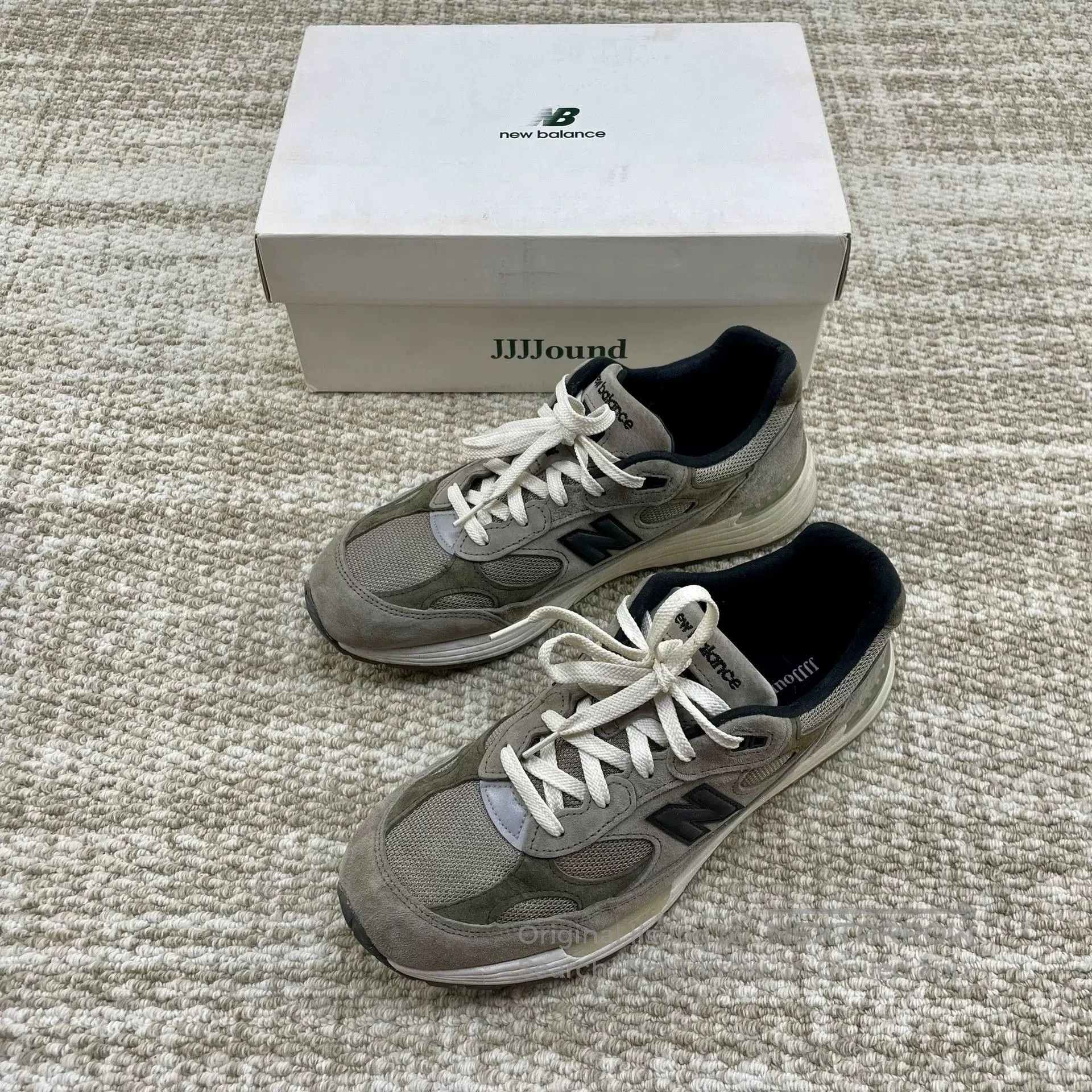 JJJJound JJJJound x New Balance M992J2 Sneakers. Size US 10.5 / EU 43-44 - 1 Thumbnail