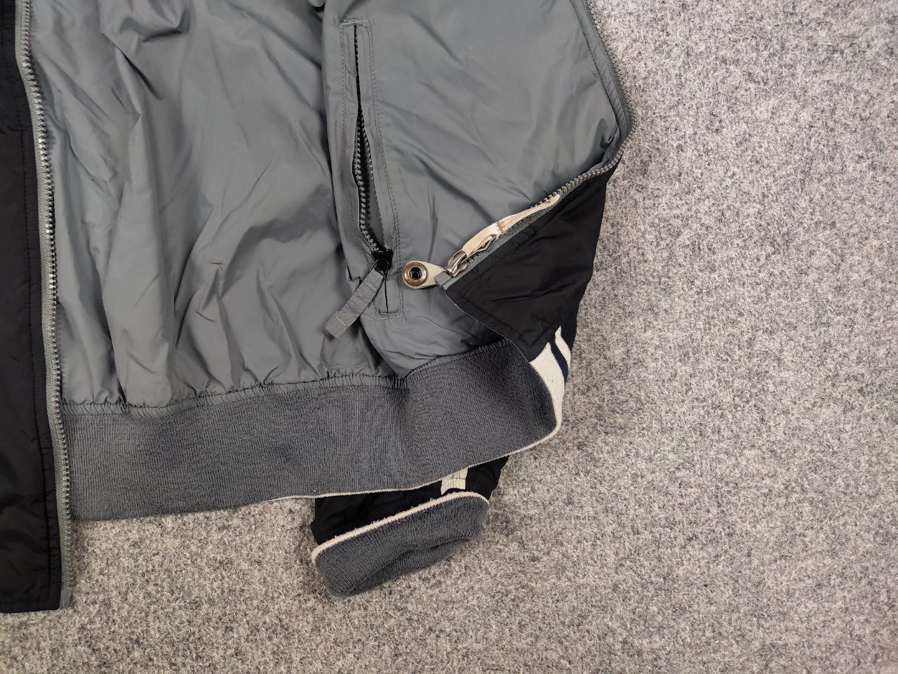 Diesel Vintage Y2K Diesel industry Logo Reversible Bomber Jacket Size US L / EU 52-54 / 3 - 6 Thumbnail