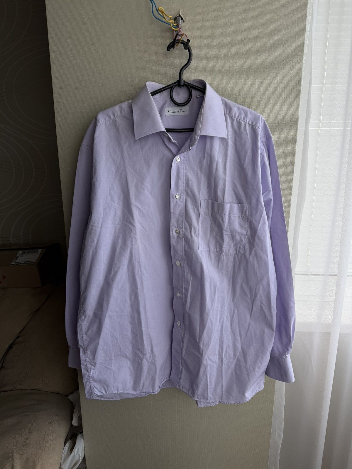 Dior Vintage Christian Dior Classic Shirt 16.5 Size US L / EU 52-54 / 3 - 1 Thumbnail