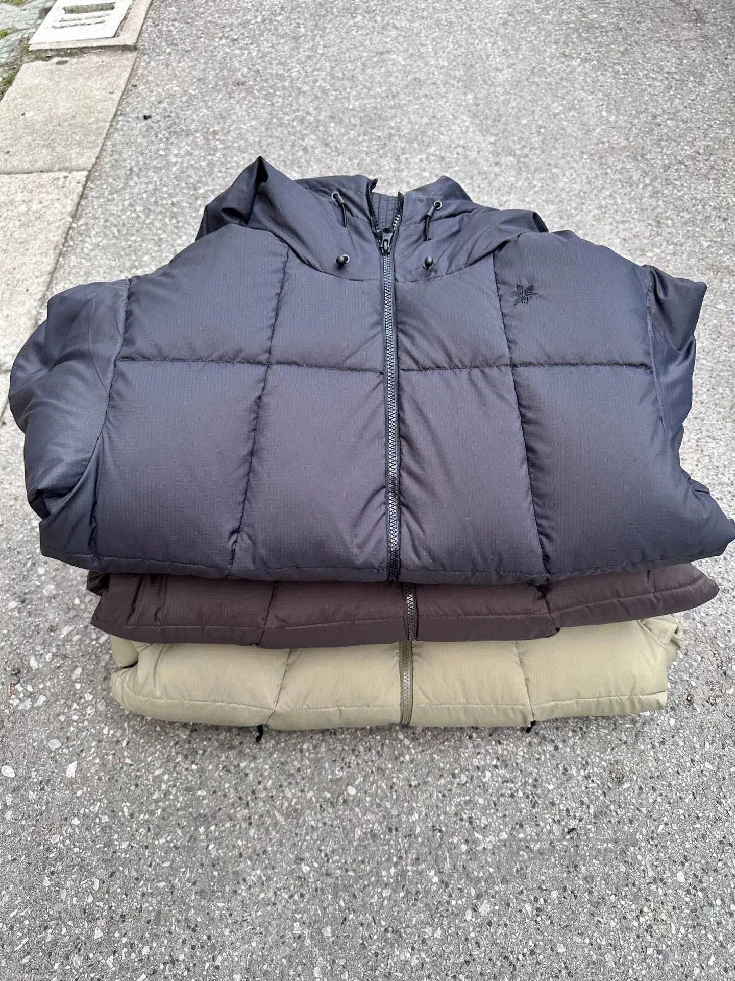 Goldwin Goldwin Perspex Quantum Hooded Down Jacket. Size US M / EU 48-50 / 2 - 3 Thumbnail