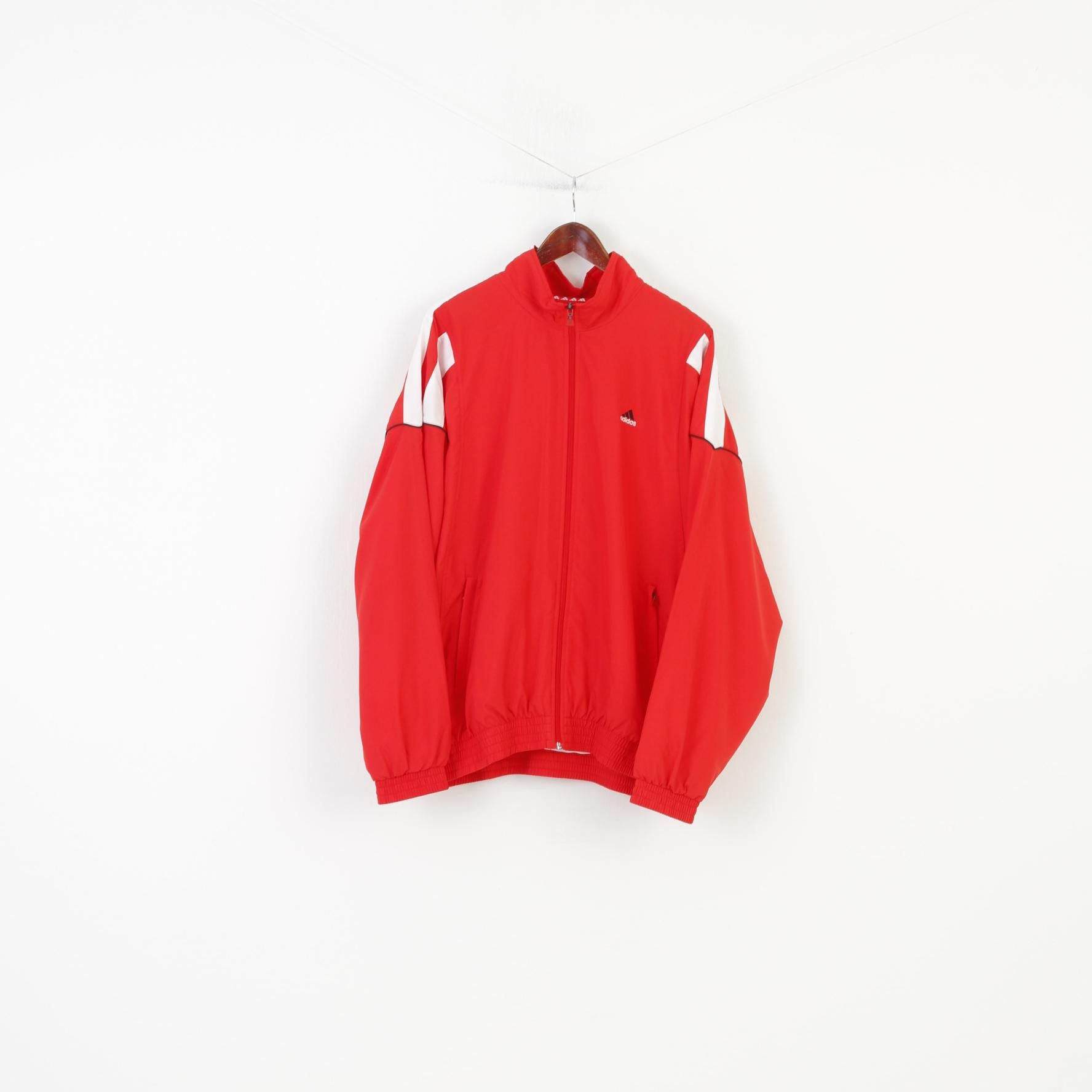 Adidas Adidas Men L 54 Jacket Red Sportswear Boxing 0060 Size US L / EU 52-54 / 3 - 1 Thumbnail