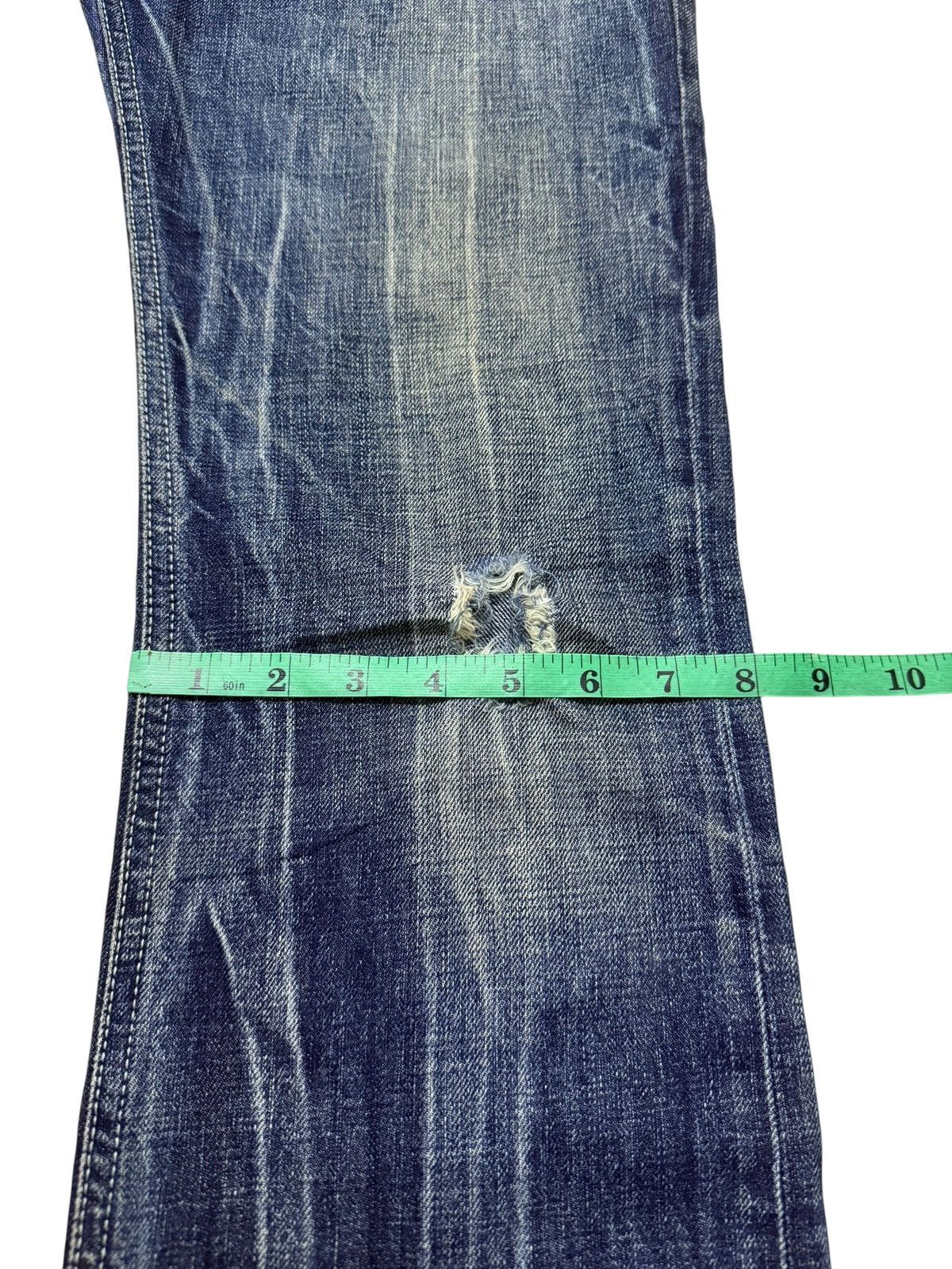 Diesel Flared Jeans Vintage Diesel Zatiny Distressed Boot Cut Denim Size US 30 / EU 46 - 15 Thumbnail