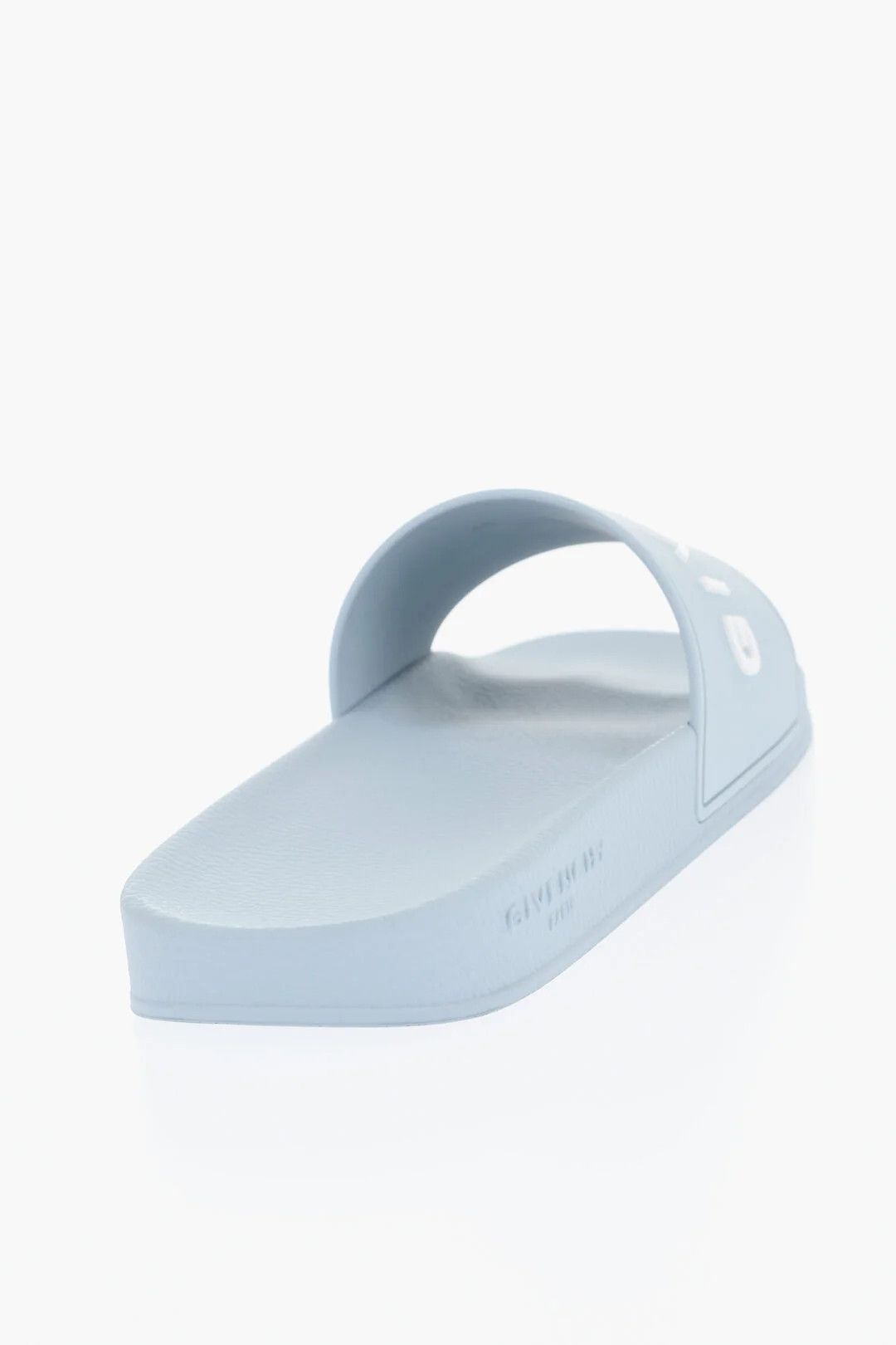 Givenchy og1mm0326 Logo Rubber Slides in Light Blue Size US 9 / EU 42 - 3 Thumbnail