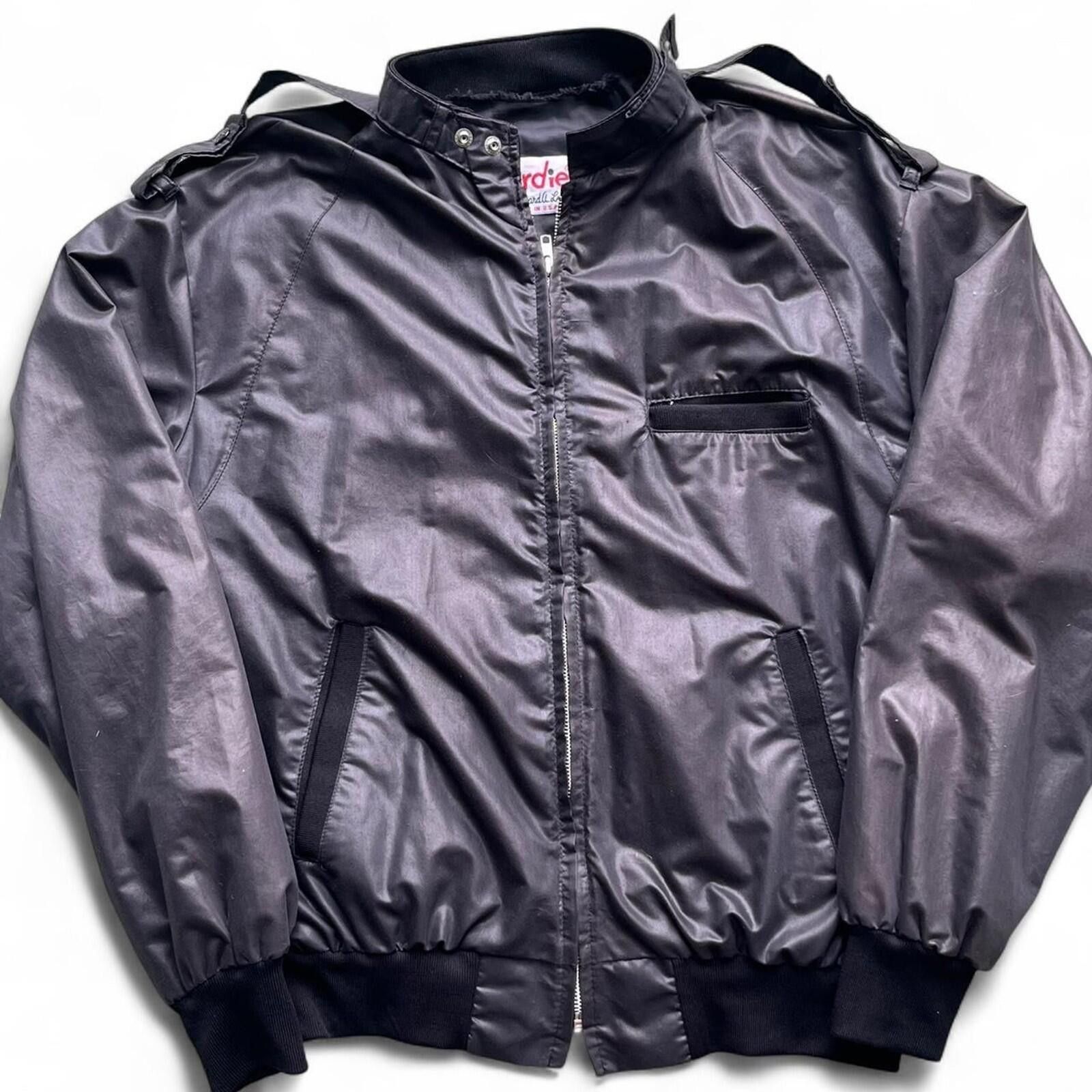 Bad Birdie Vintage 1980s Birdie Leather Bomber Jacket XL Size US XL / EU 56 / 4 - 1 Thumbnail