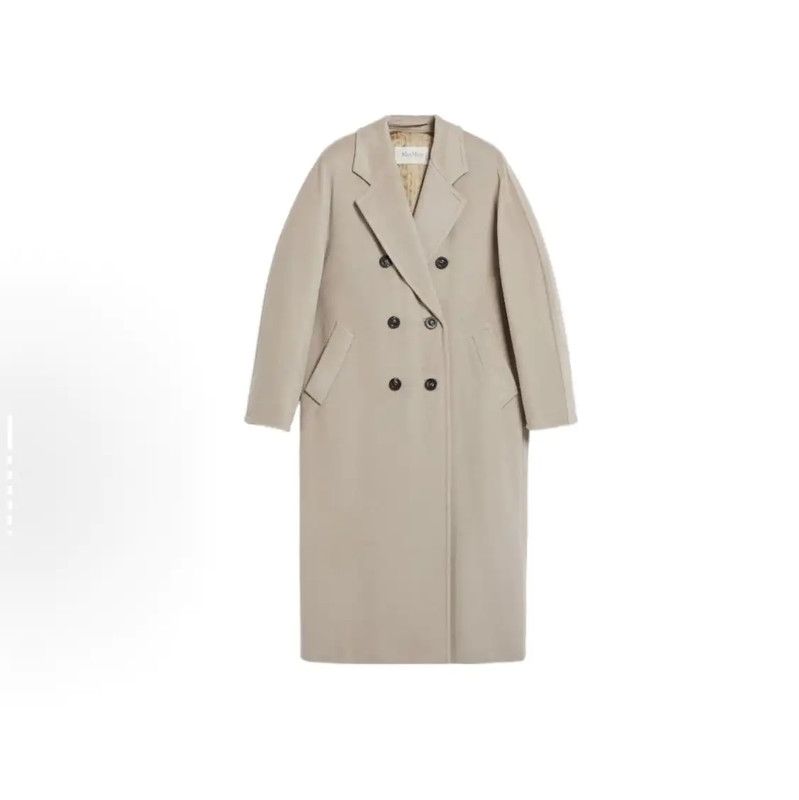 Max Mara MaxMara Elegant Brown Women's Long Coat 0089 Size S / US 4 / IT 40 - 1 Thumbnail