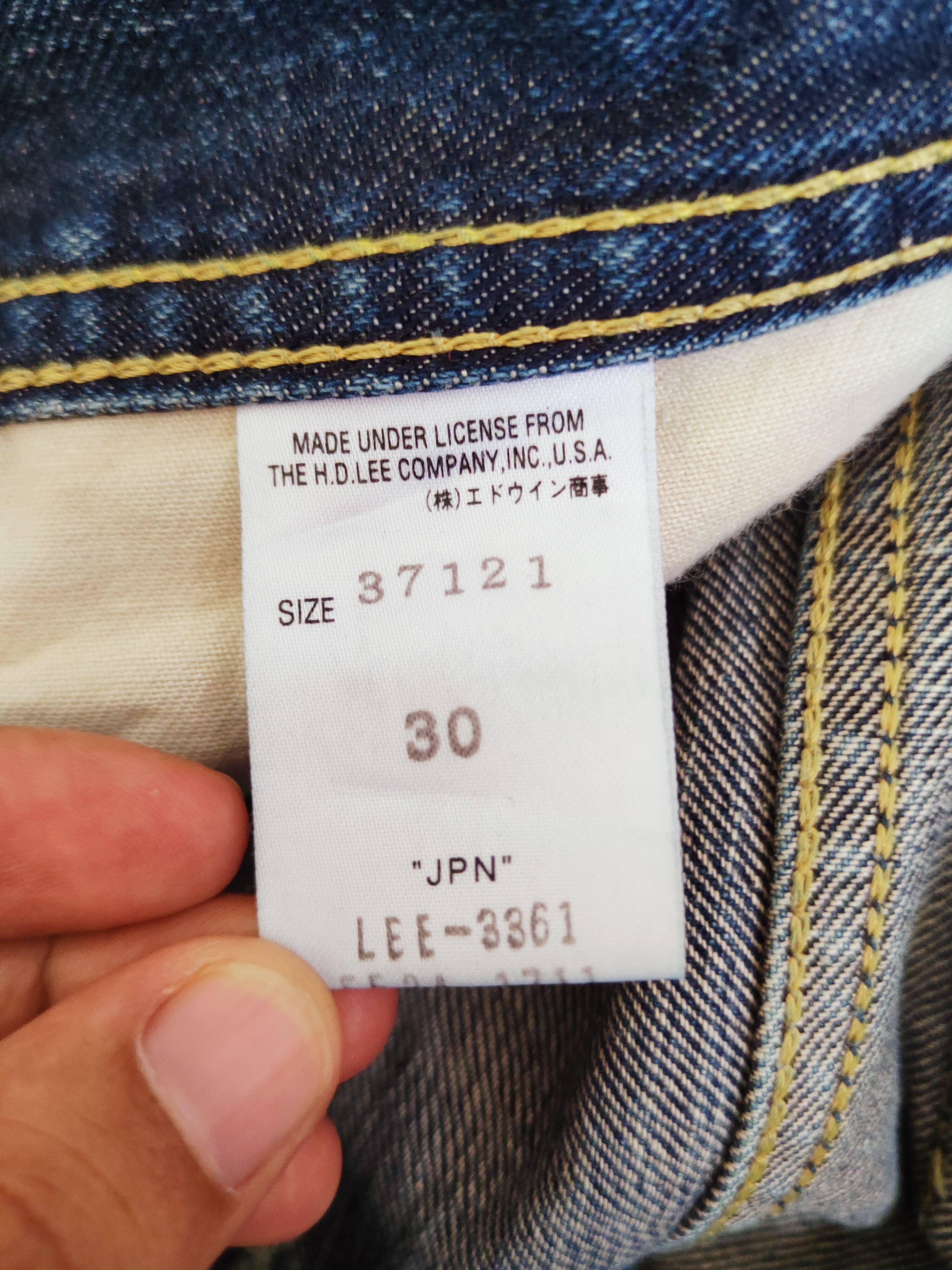 Japanese Brand Lee Blue Distressed Ripped Jeans #S2689 Size US 31 - 17 Thumbnail