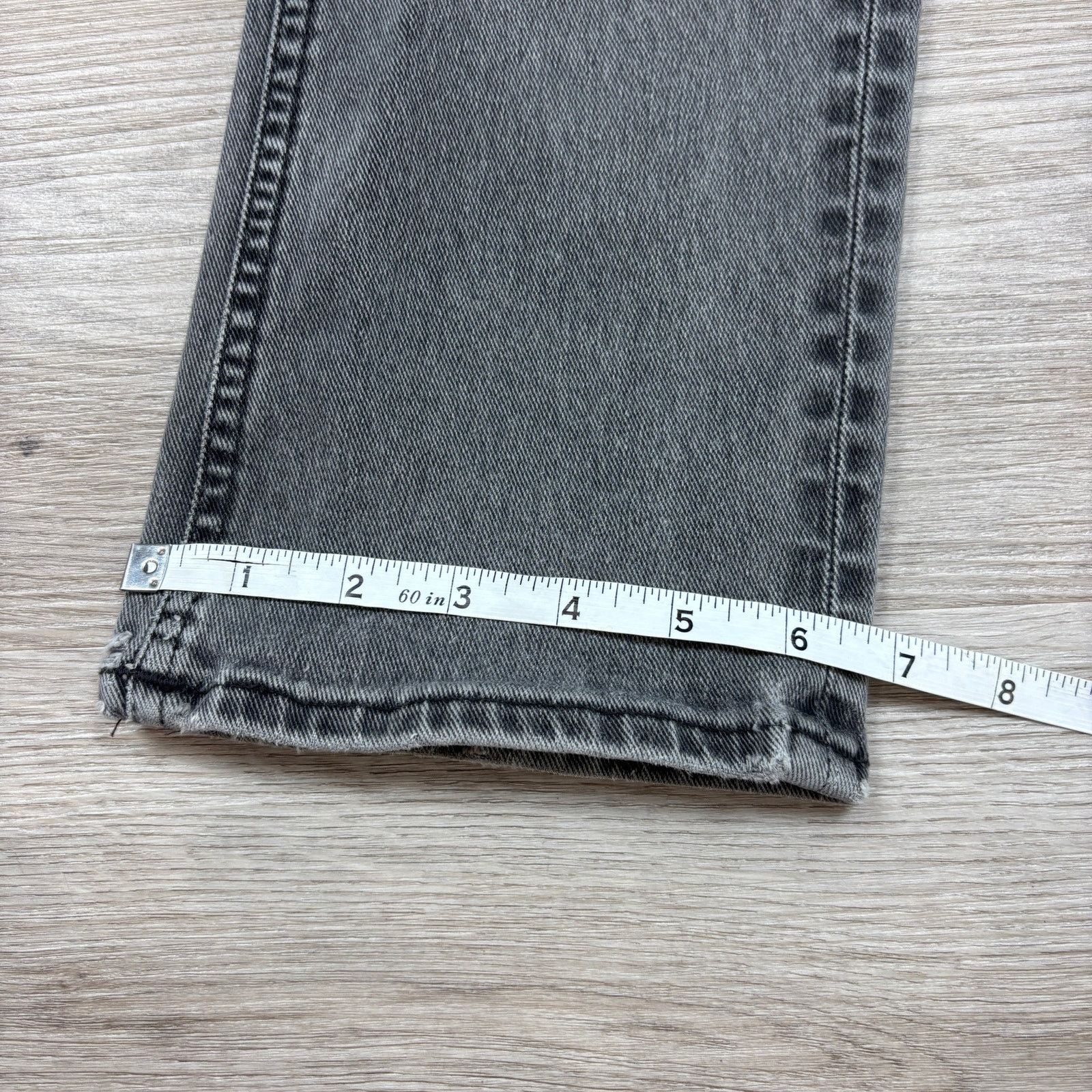 Nudie Jeans Nudie Jeans Co Thin Finn Superused Grey Denim Jeans 33x31 Size US 33 - 8 Thumbnail