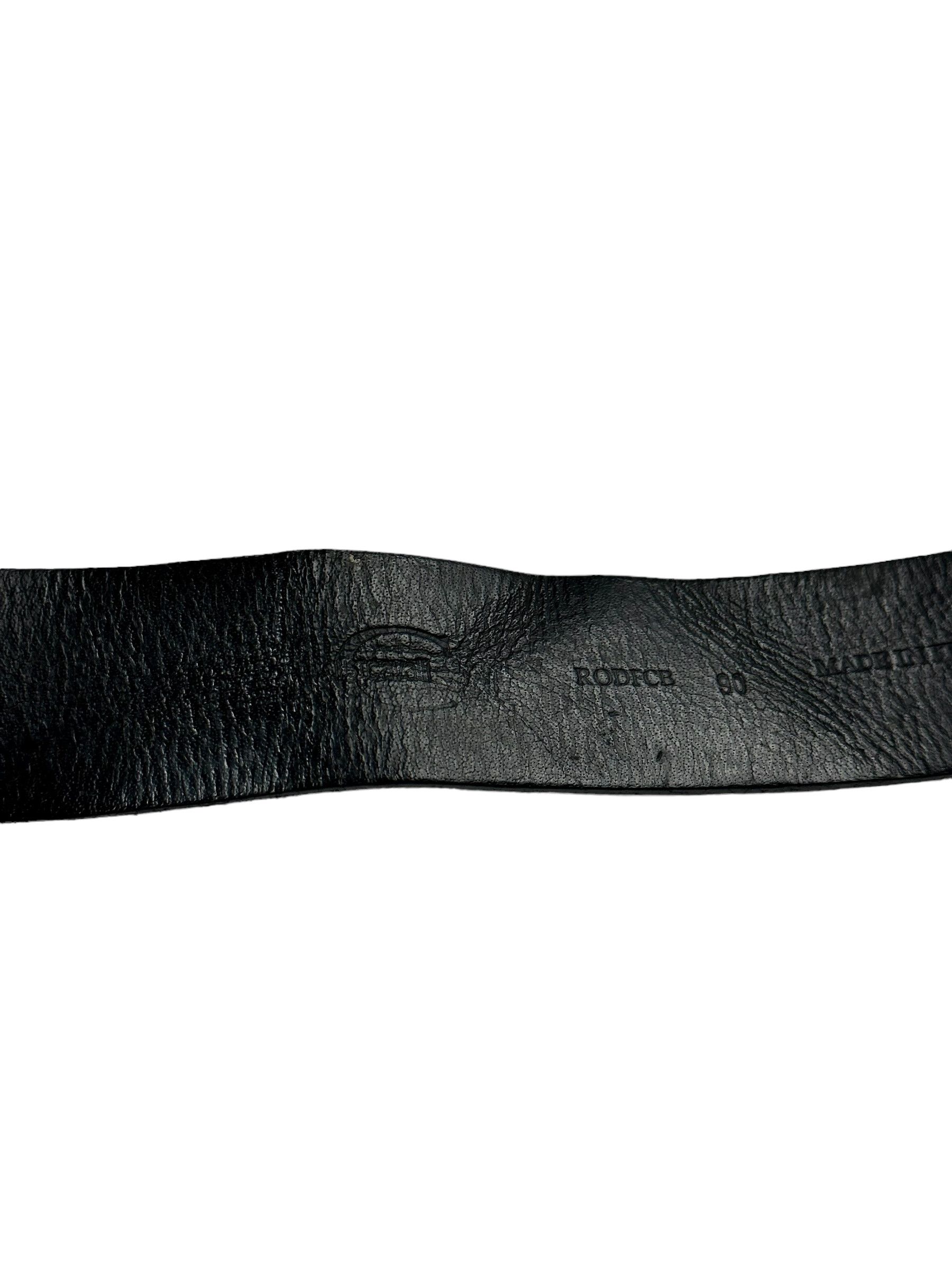 Roberto Cavalli Vintage Just Cavalli genuine leather heavy vintage belt Size ONE SIZE - 4 Thumbnail