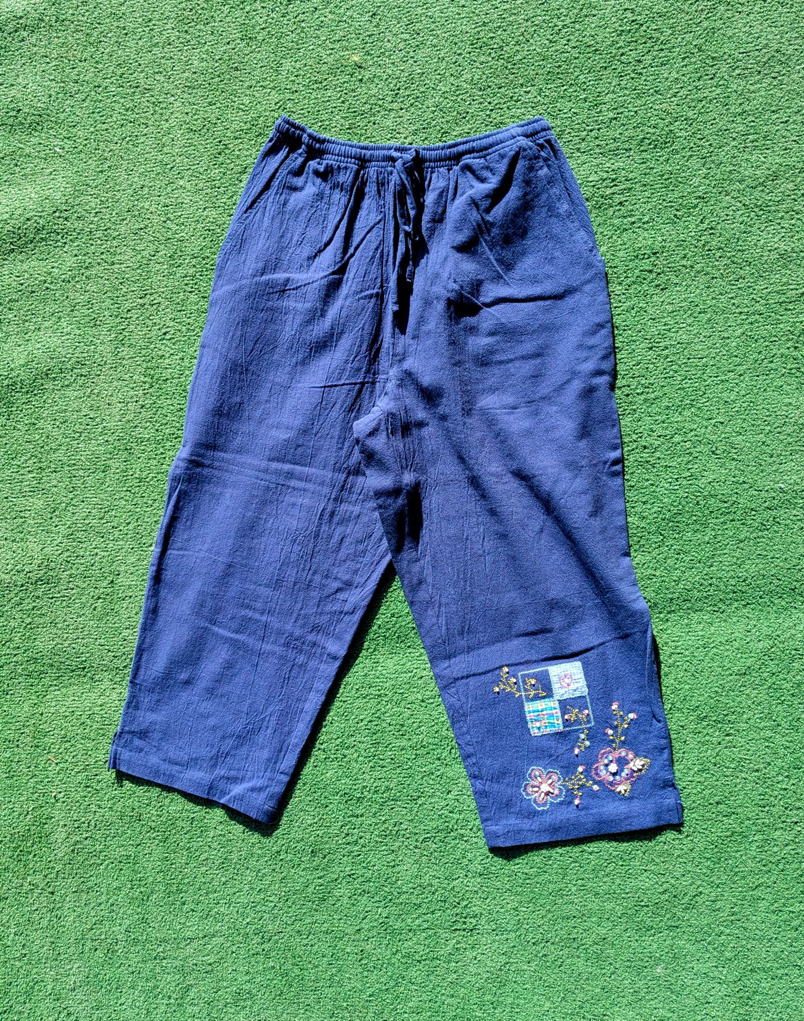 Other VTG Jane Ashley Relaxed Cotton 2-Pc Shirt Vest & Pants Set Size S / US 4 / IT 40 - 7 Thumbnail