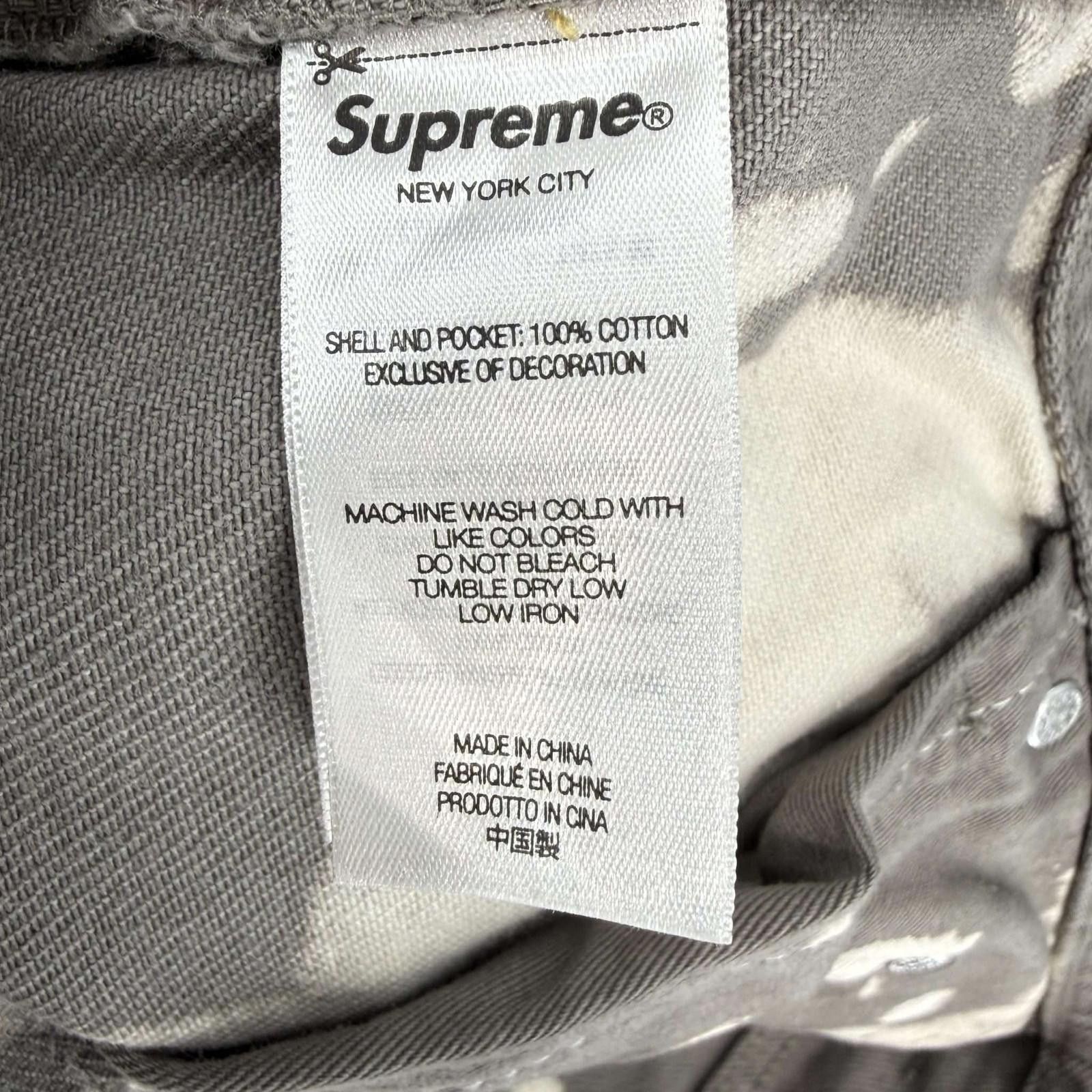 Supreme Supreme Baggy Bleached Jeans SS25 32 Used Size US 32 / EU 48 - 7 Thumbnail