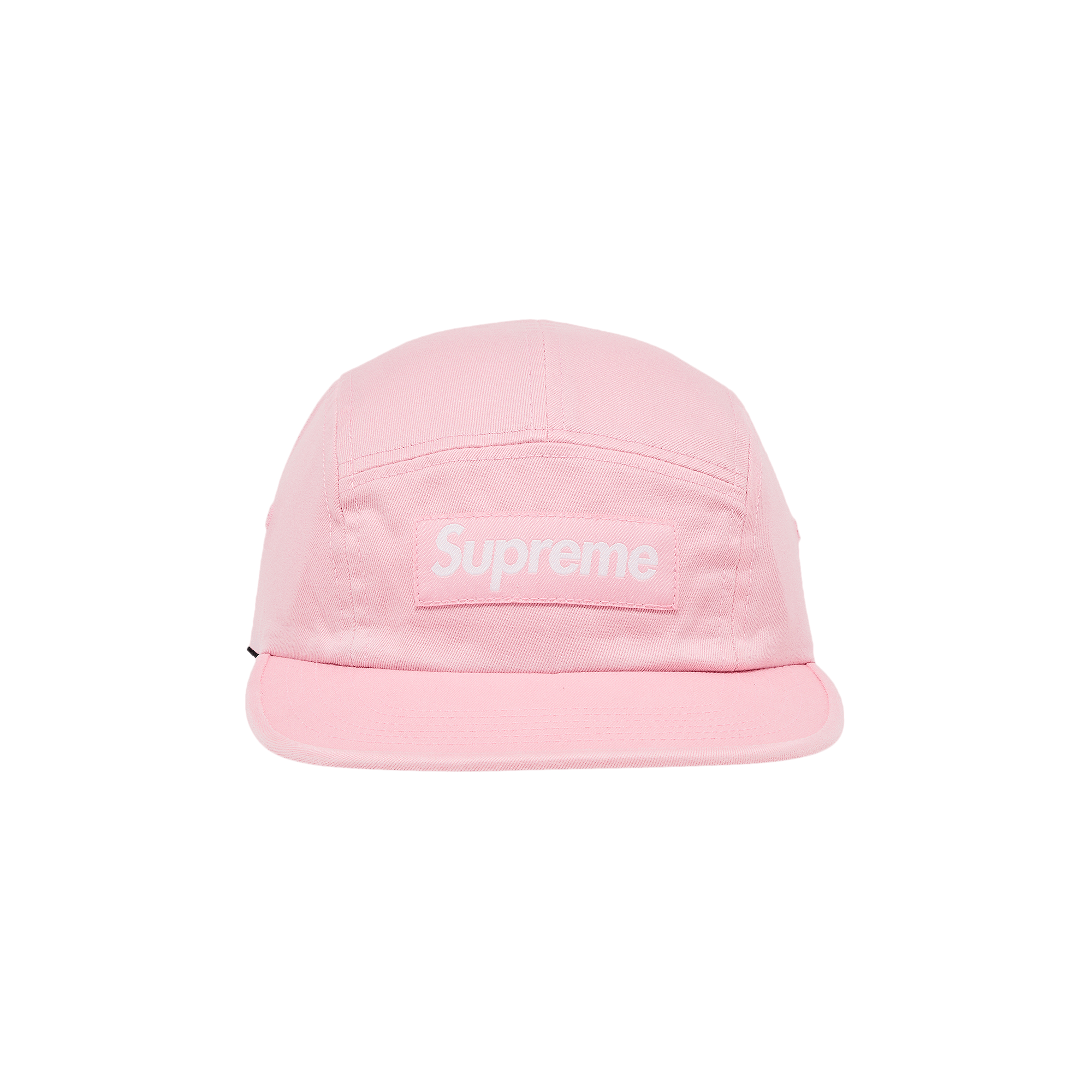 Supreme Washed Chino Twill Camp Cap Pink