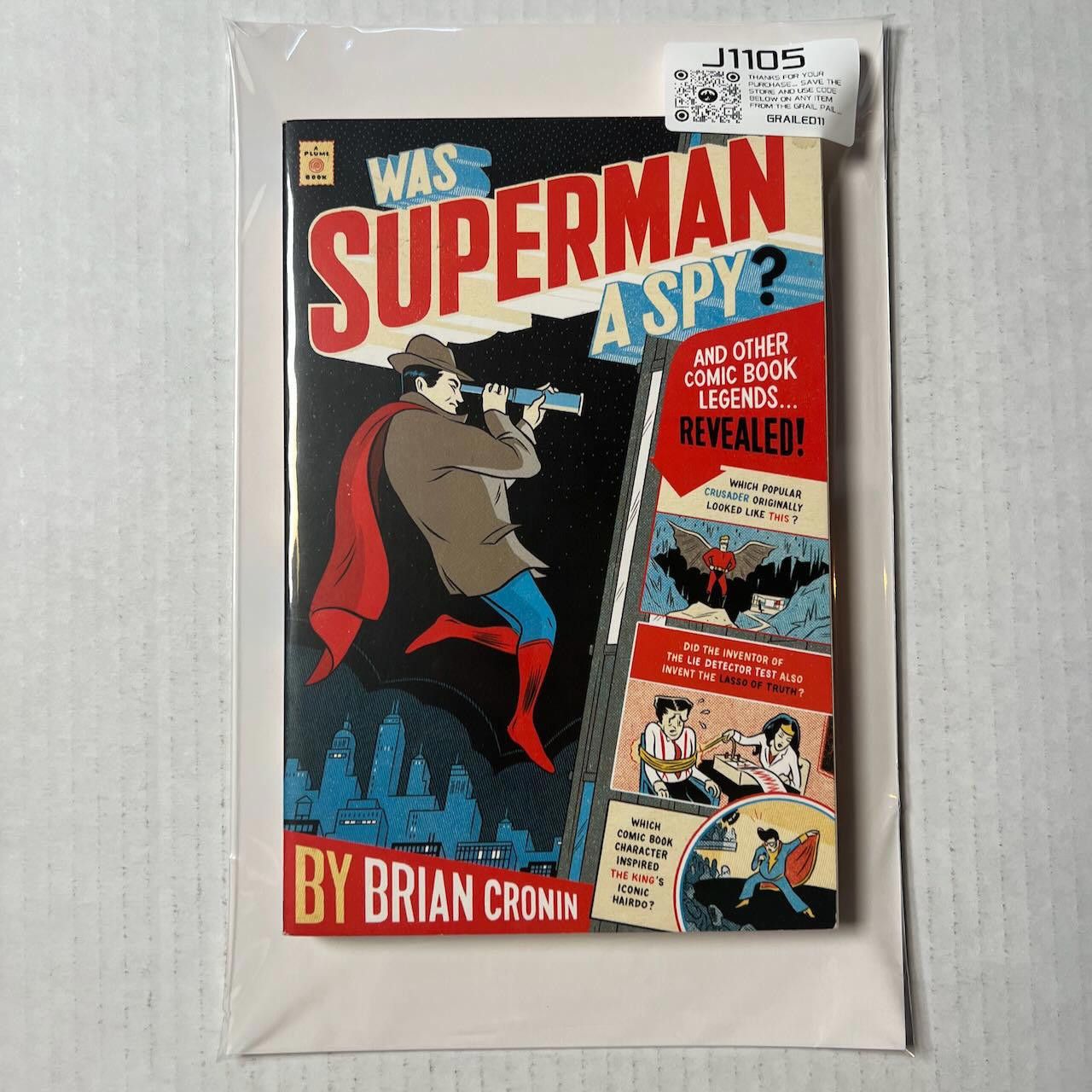 Ben Sherman Was Superman a Spy? Comic Book Legends Revealed Cronin 2009 Size ONE SIZE - 9 Thumbnail