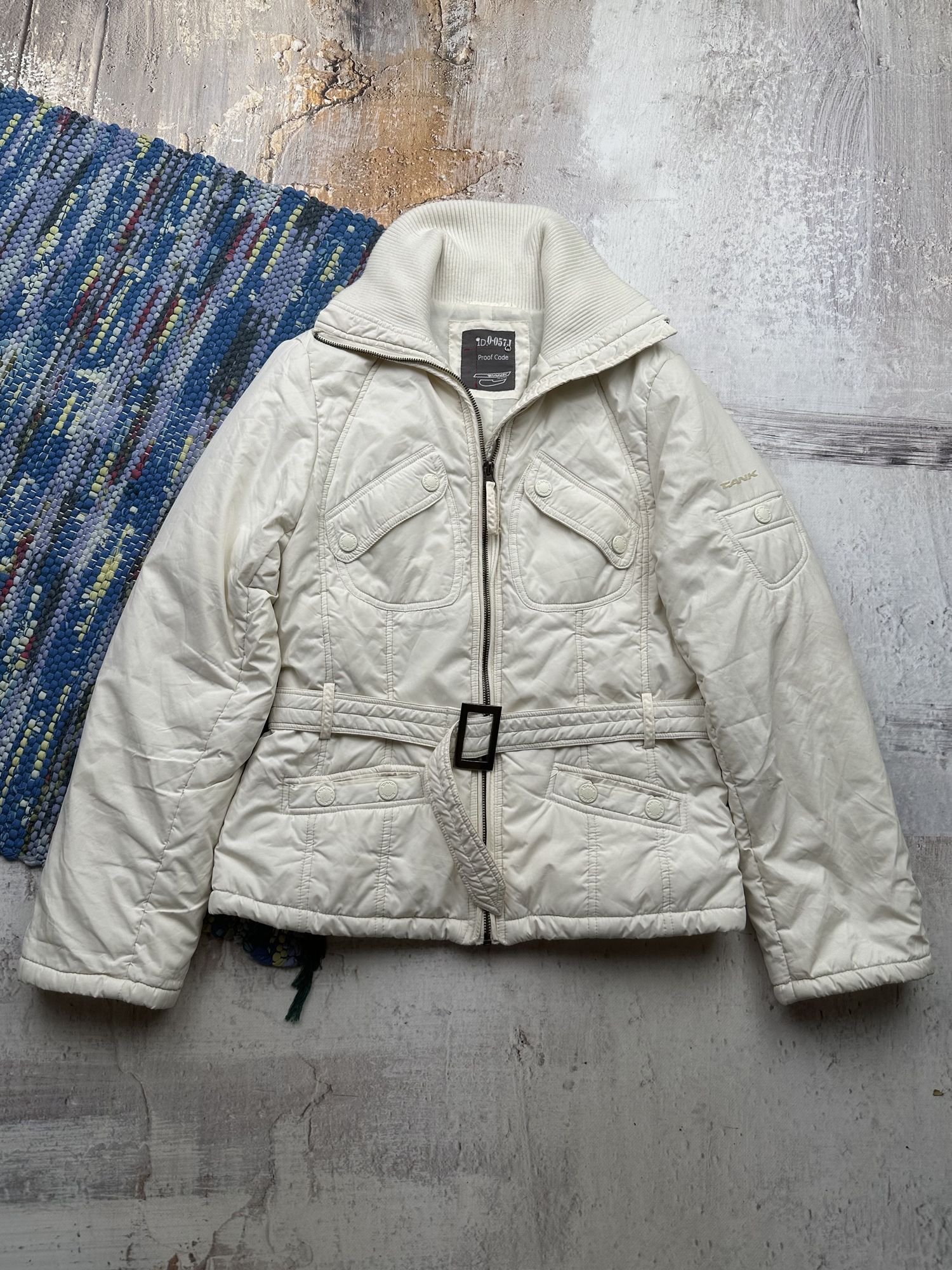 Japanese Brand Vintage Jacket With Belt A330D15(547) Size M / US 6-8 / IT 42-44 - 1 Thumbnail