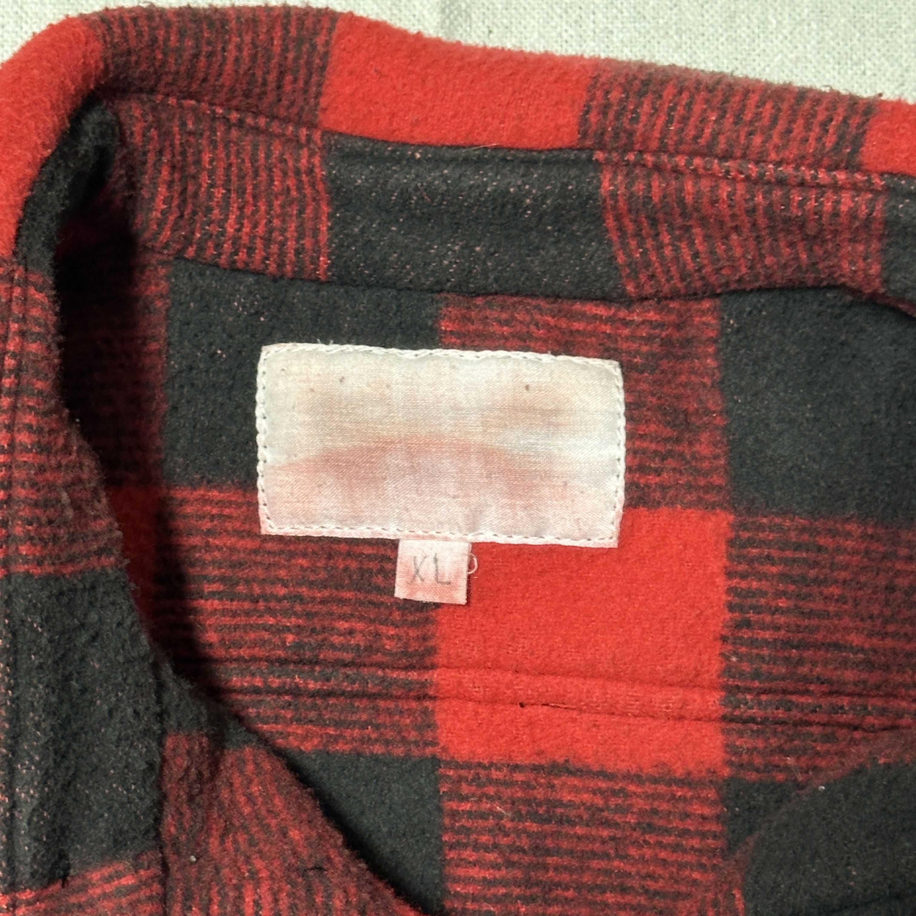 Other Vintage Champion Canadian Red Black Buffalo Plaid Flannel Shirt Size XL Size US XL / EU 56 / 4 - 2 Thumbnail