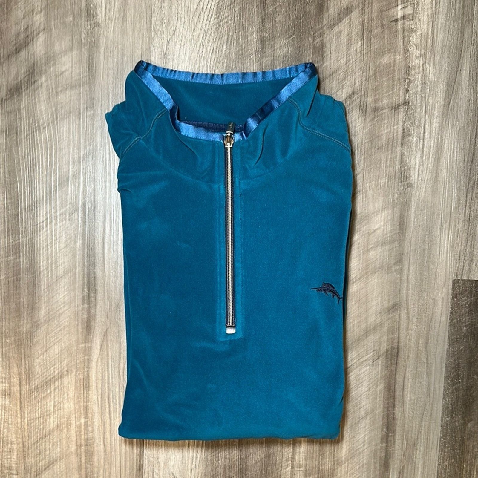 Tommy Bahama Tommy Bahama Paradise Tech Quarter-Zip Pullover - 2XL Size US XXL / EU 58 / 5 - 1 Thumbnail