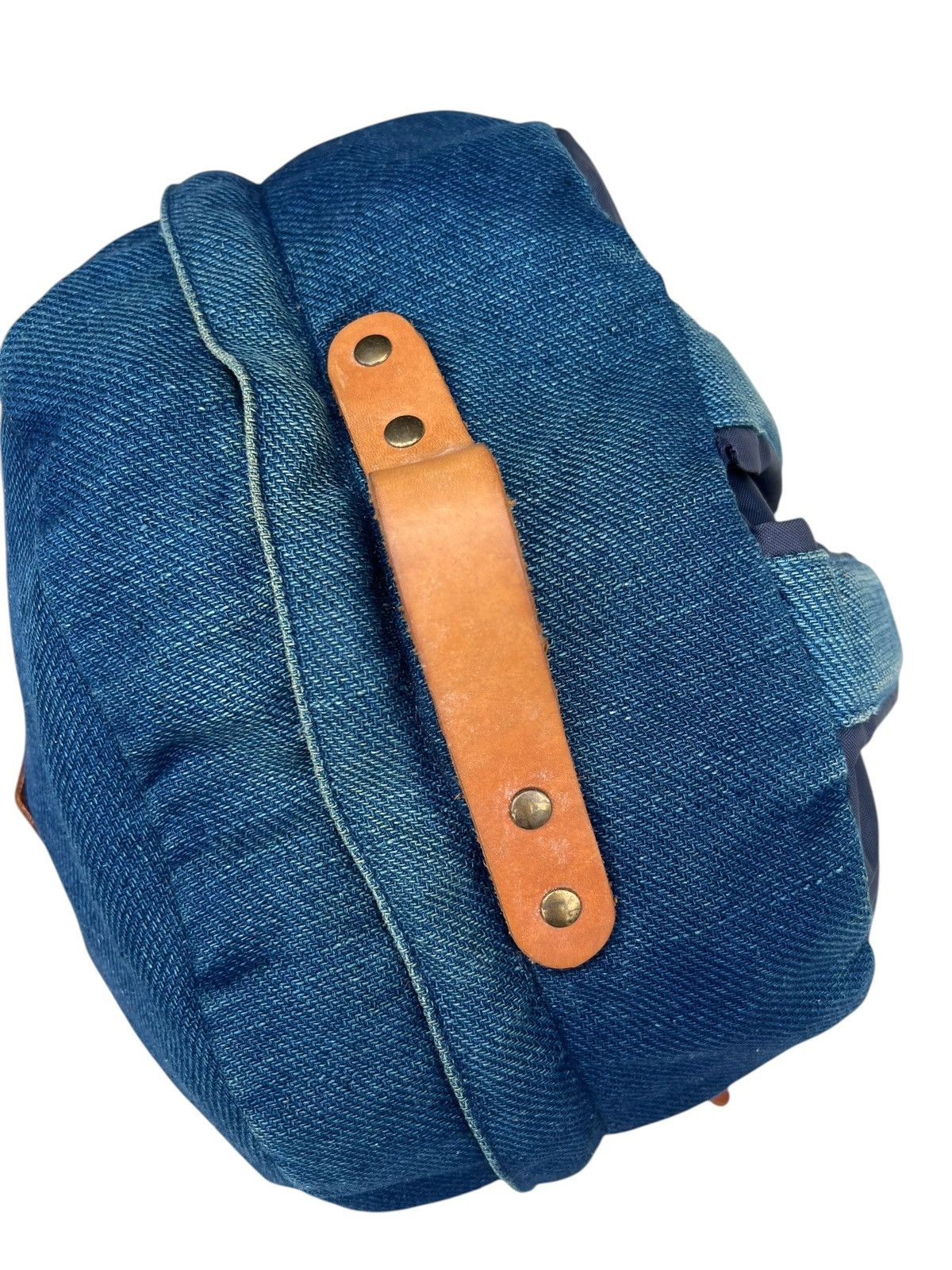 FDMTL FDMTL Japan Fade Patina Indigo Backpack Bag Size ONE SIZE - 13 Thumbnail