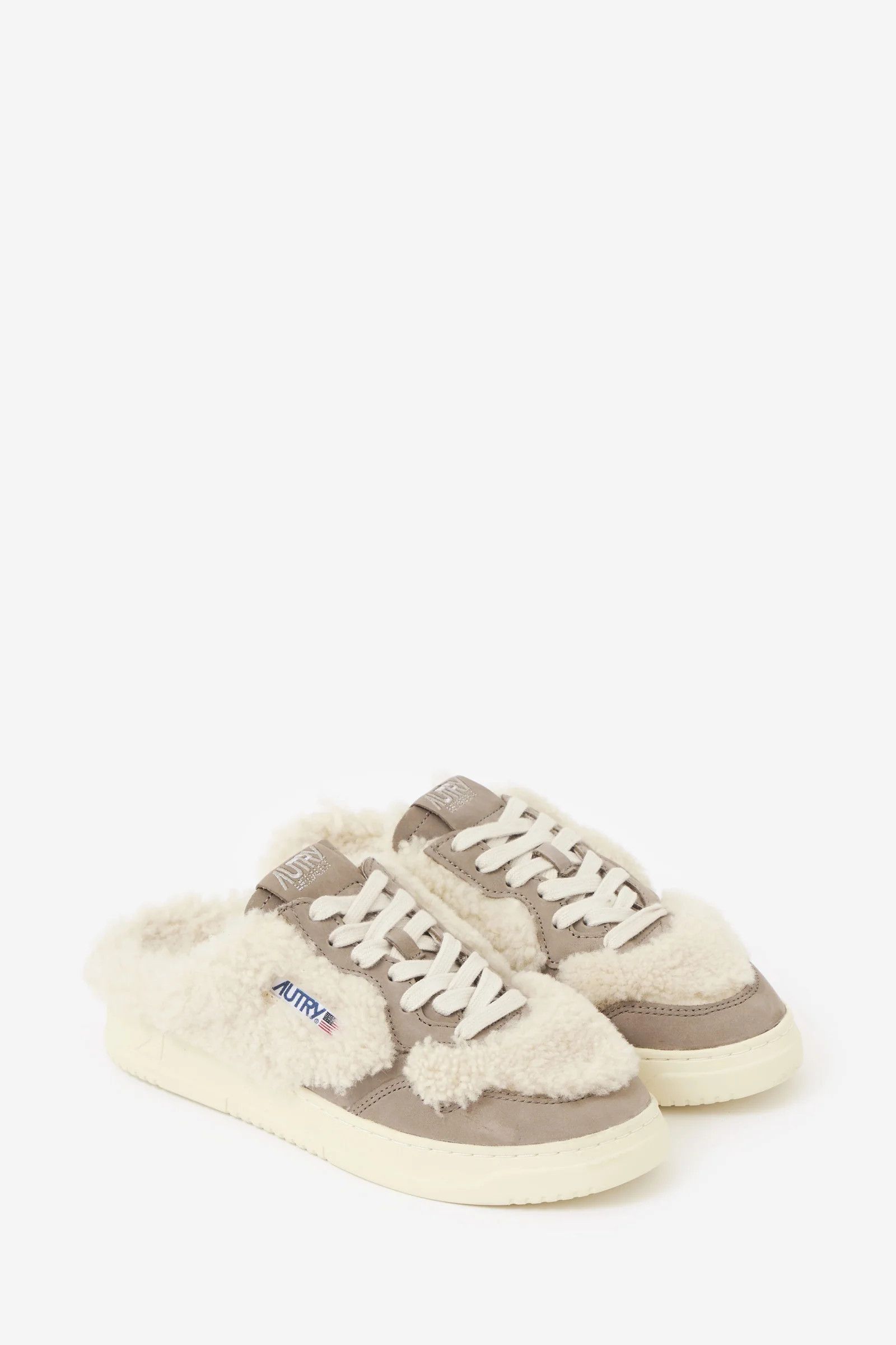 AUTRY o1y0426 Logo Low-Top Sneakers in Beige Size US 5 / EU 37 - 3 Thumbnail