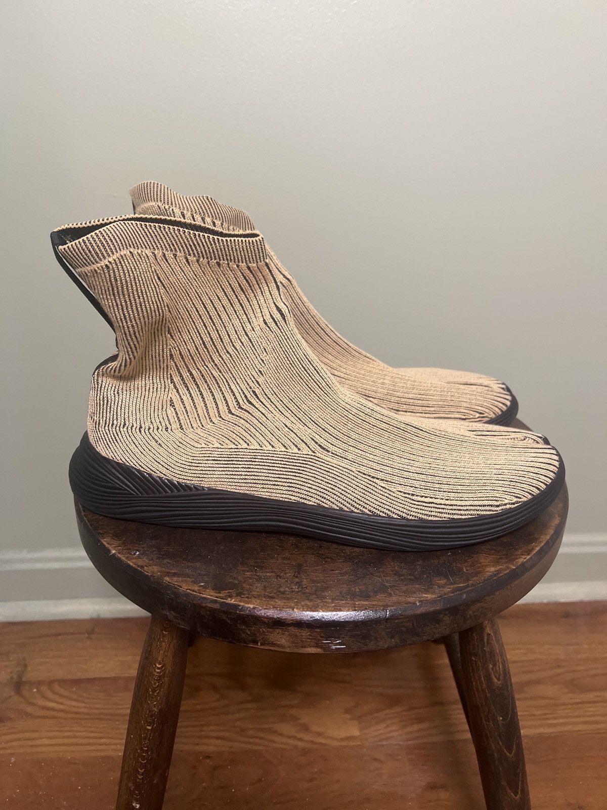 Tabi Footwear ILYSM Tabi - Camel Shadow Stripe Size US 12 / EU 45 - 5 Thumbnail