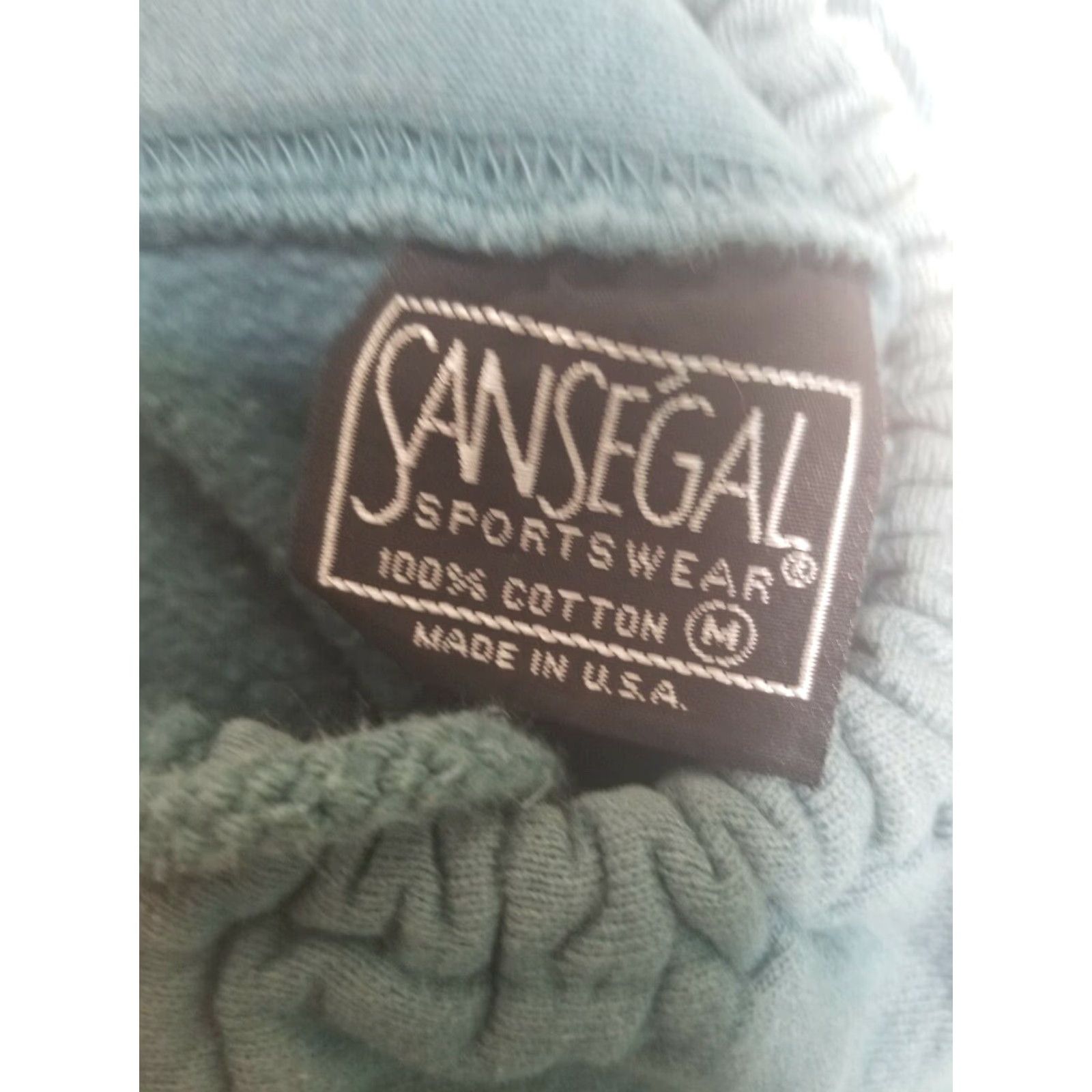 Vintage VINTAGE Sensagal Lake Superior North Shore Mockneck Sweatshirt Mens M Green 90s University Pullover Sweatshirt Size US M / EU 48-50 / 2 - 3 Thumbnail
