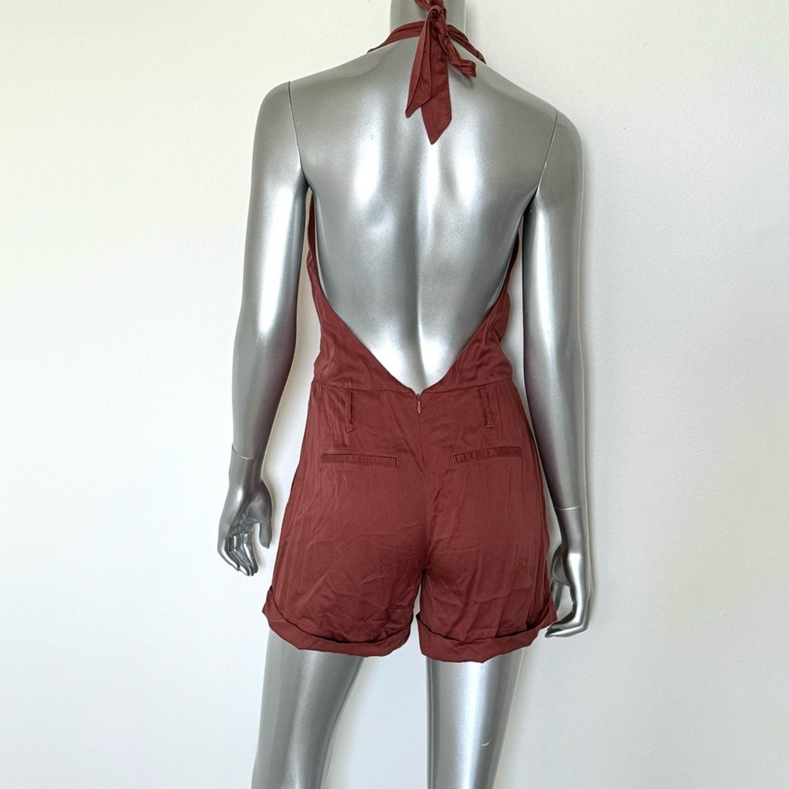 London Fog LONDON JEAN Romper, Size 0 Size 25" / US 0 / IT 36 - 4 Thumbnail