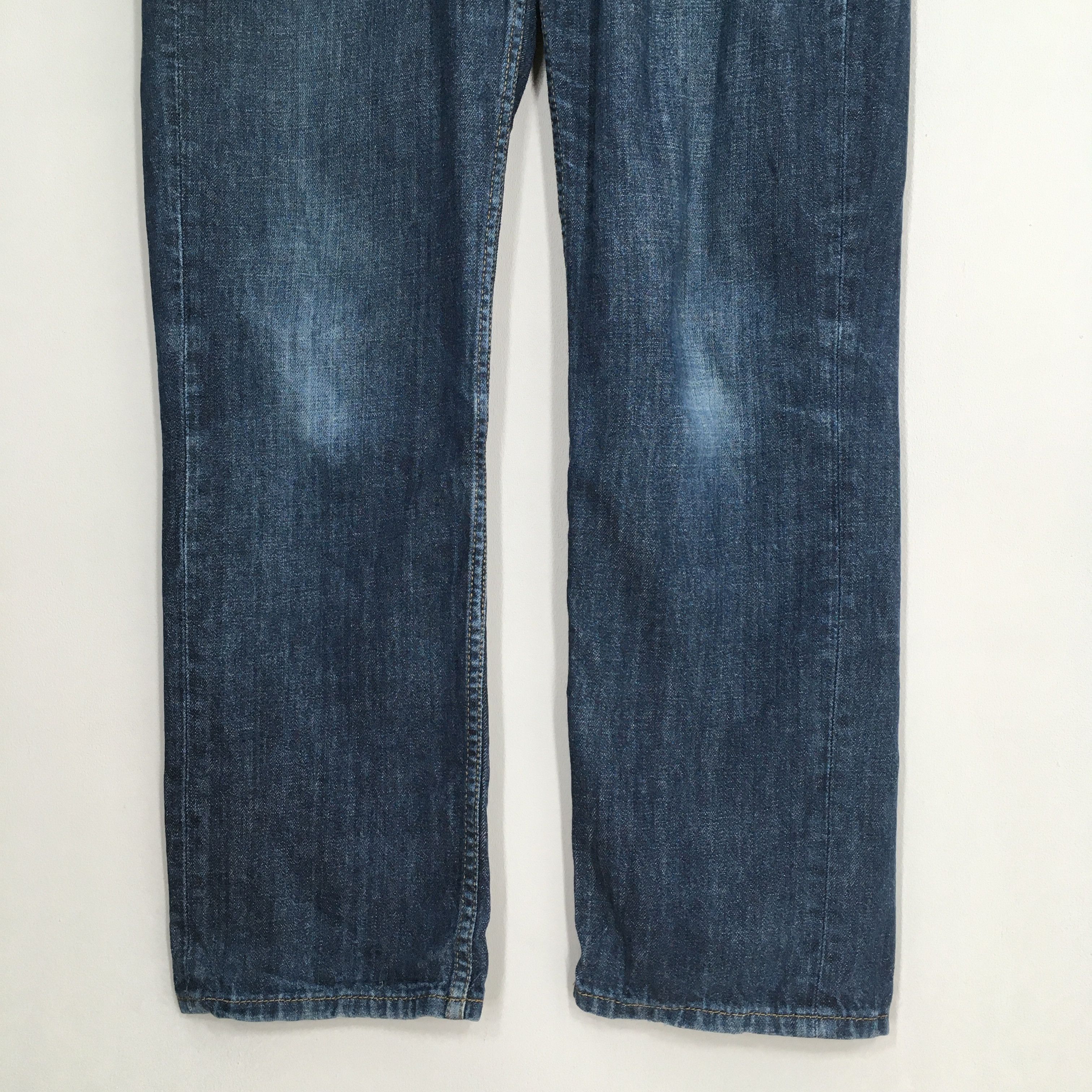 Levi's Size 34x30 Vintage Levi's 514 Straight Light Washed S211 Size US 34 / EU 50 - 4 Thumbnail