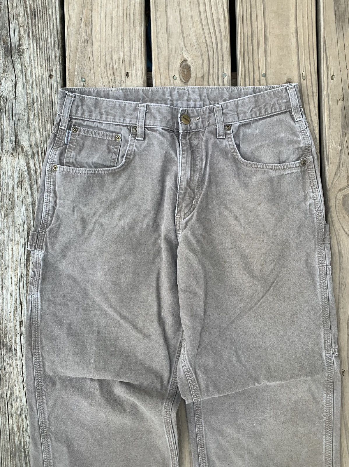 Vintage Vintage Carhartt Carpenter Pants Size US 32 / EU 48 - 2 Preview