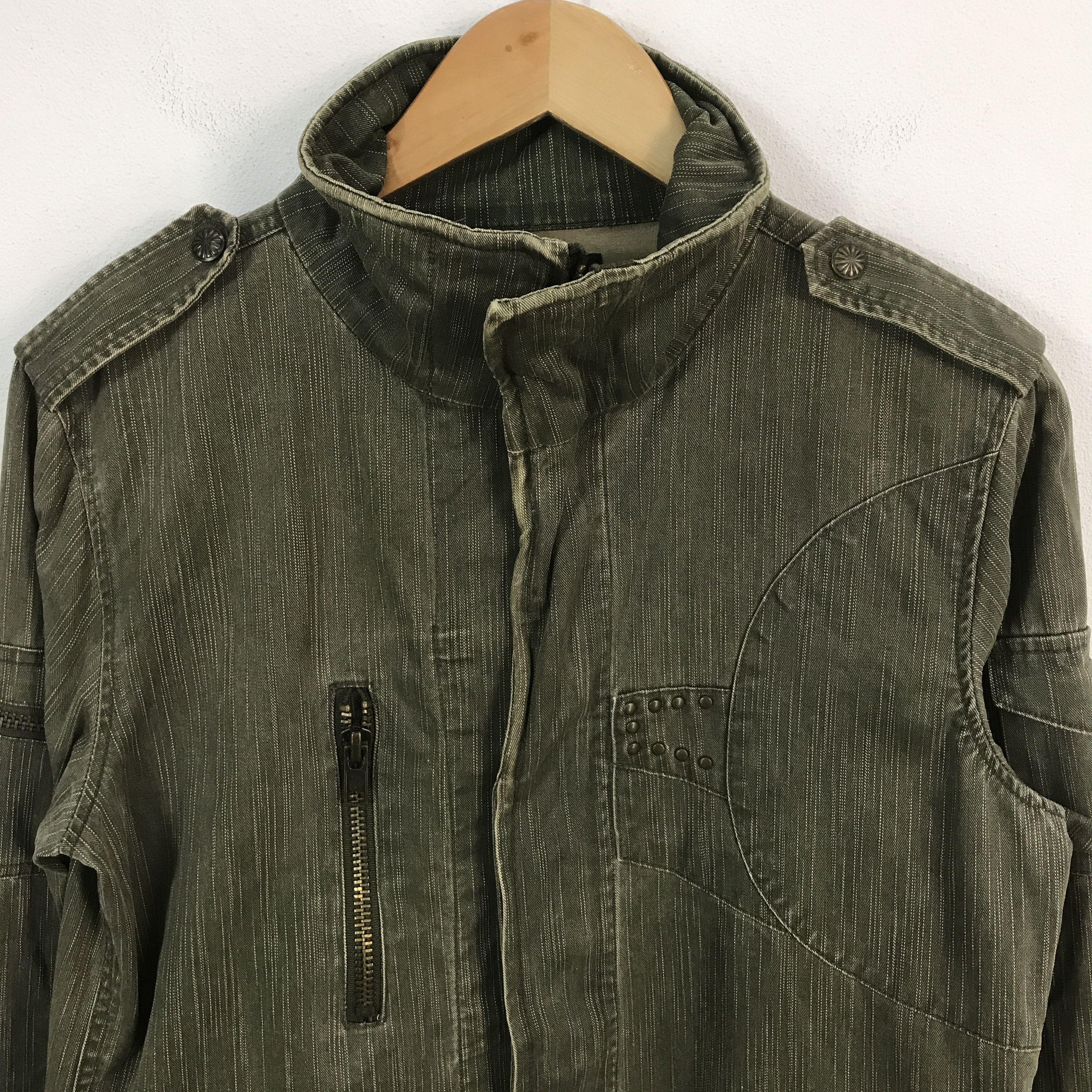 Japanese Brand punk style design armee francaise jacket Size US M / EU 48-50 / 2 - 3 Thumbnail