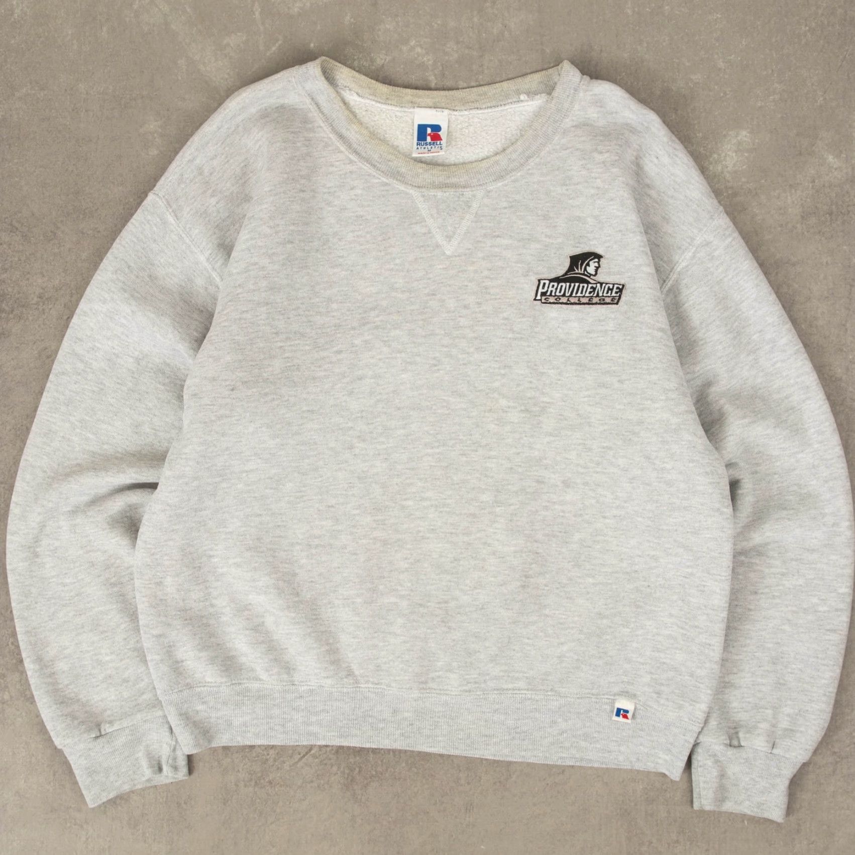 Logo 7 Vintage Providence College Sweatshirt M Women's Grey 90s Logo Pullover Cotton Blend Size Medium Size M / US 6-8 / IT 42-44 - 2 Thumbnail