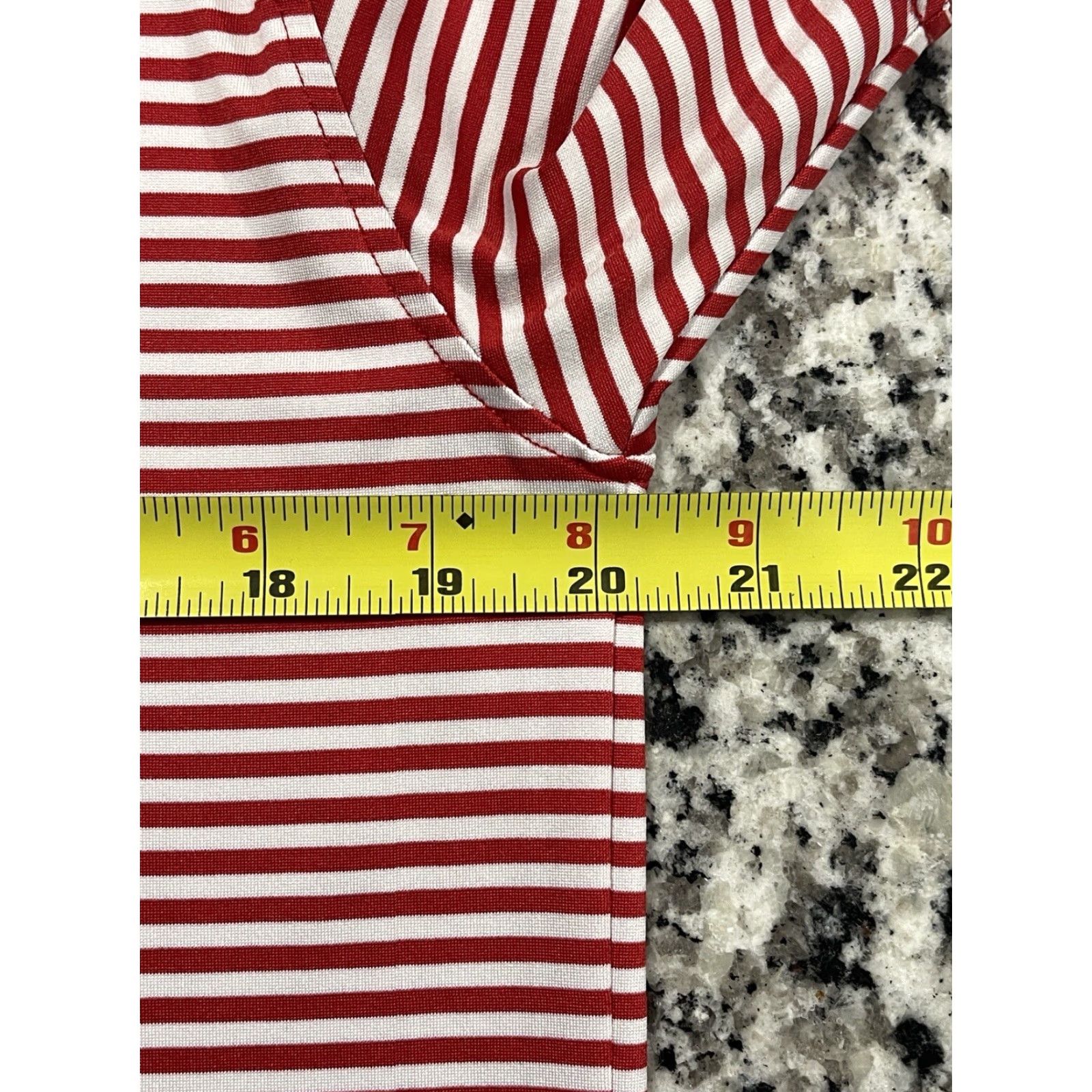 Vintage Rhoback Polo Shirt Striped Short Sleeve Men Size S Red White Embroidered Logo Golf Casual Size US S / EU 44-46 / 1 - 6 Thumbnail