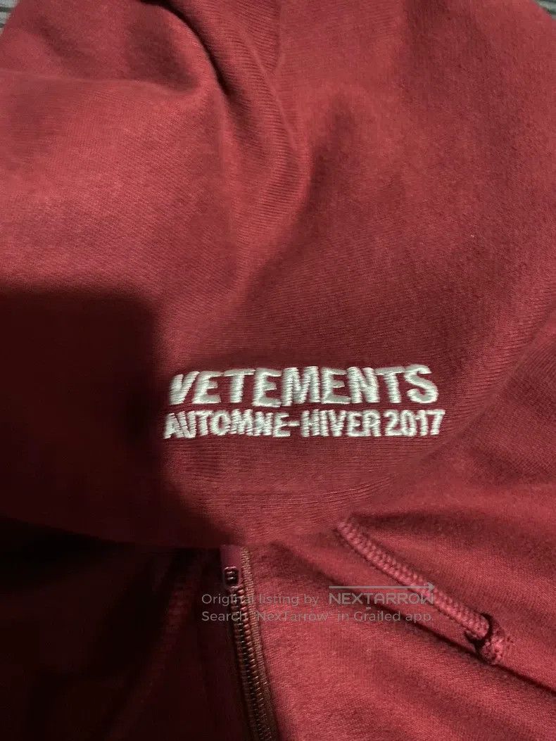 Vetements Vetements Women's Zip-up Hoodie Size S / US 4 / IT 40 - 5 Thumbnail