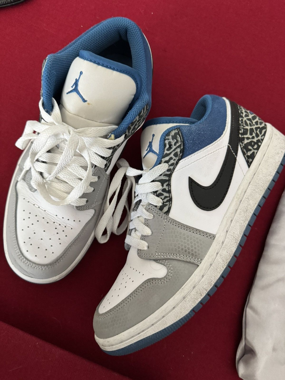 Nike Nike Air Jordan 1 Low “True Blue" sneakers men size Size US 7 / EU 40 - 1 Thumbnail