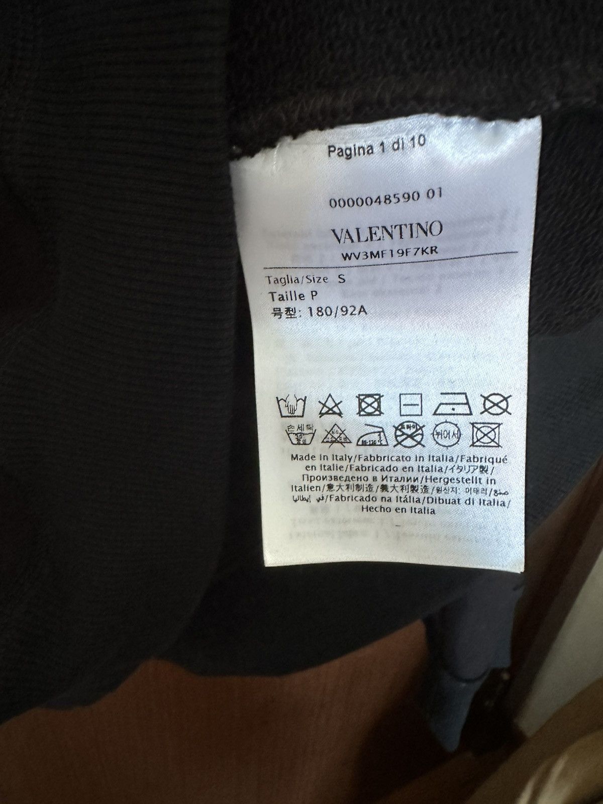 Valentino Valentino VLTN Logo Hoodie Size US S / EU 44-46 / 1 - 3 Thumbnail