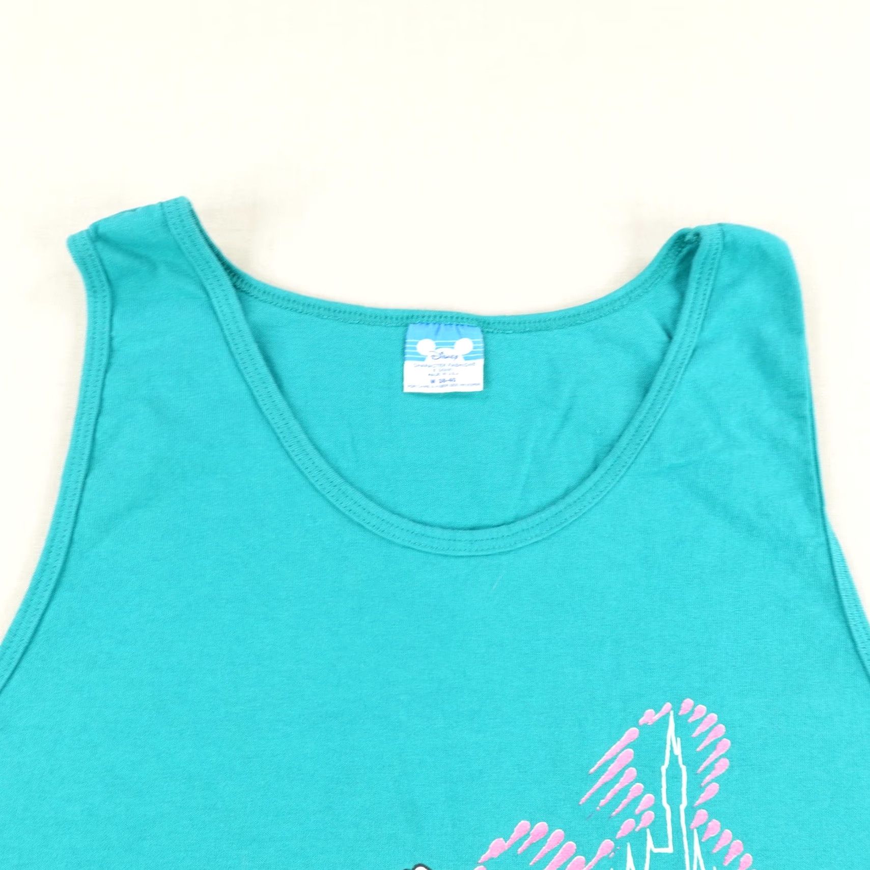Disney VINTAGE Disney Shirt Mens Medium 20th Anniversary Walt Disney World Mickey 90s Blue Crew Neck Tank Sleeveless Graphic Print Mens M Size US M / EU 48-50 / 2 - 2 Thumbnail