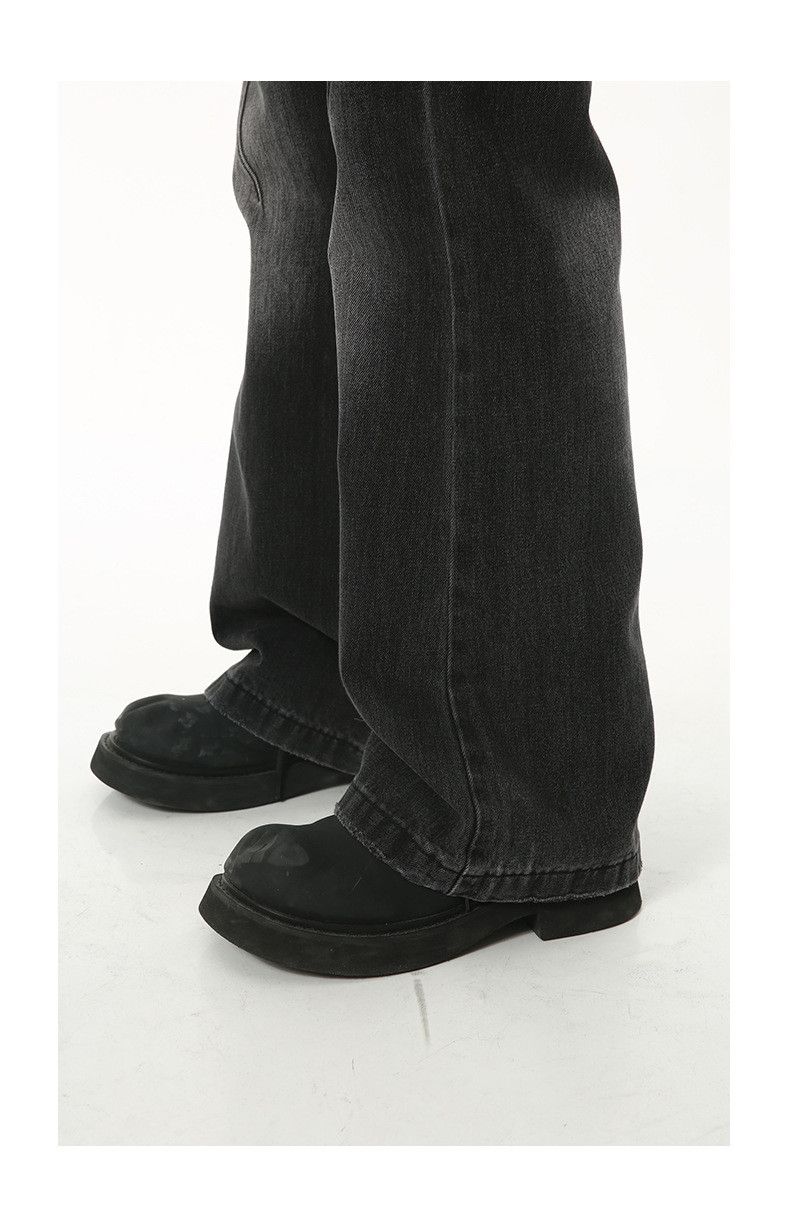 Japanese Brand × Jean Japanese retro slim-fit straight-leg flared jeans Size US 32 / EU 48 - 5 Thumbnail