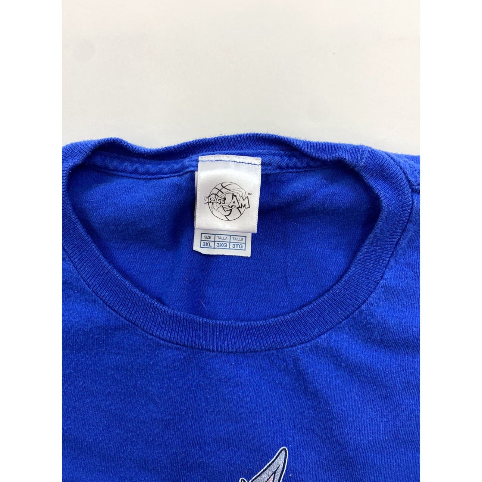 Vintage VINTAGE Space Jam T-Shirt Men’s 3XL Blue Looney Tunes Bugs Bunny Basketball Shirt Mens 3XL Blue Size US XXL / EU 58 / 5 - 4 Thumbnail