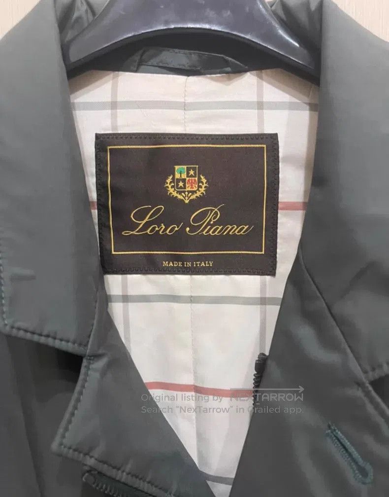 Loro Piana Loro Piana Tech fabric long coat Size US XL / EU 56 / 4 - 3 Thumbnail