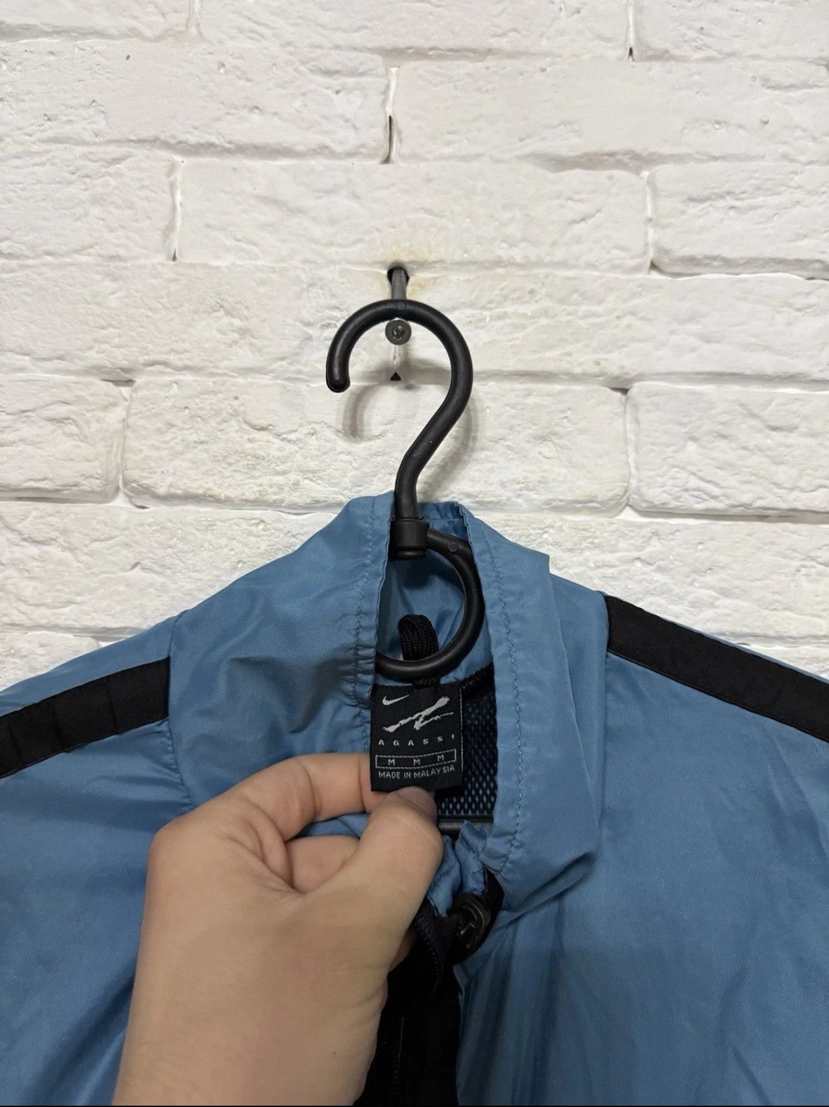Nike Vintage Nike Andre Agassi Track Jacket Challenge Court Size US M / EU 48-50 / 2 - 4 Thumbnail