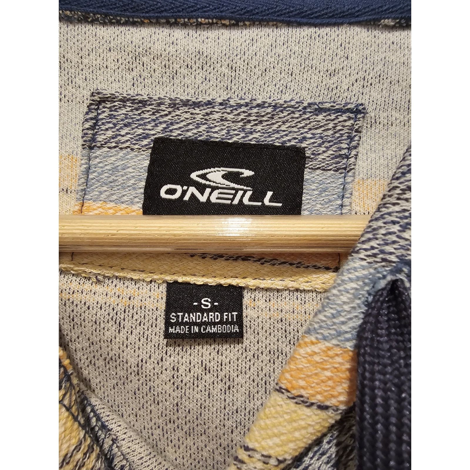 O'Neill O'Neill Pullover Knit Hoodie Striped Multicolor Mens Sz S Size US S / EU 44-46 / 1 - 4 Thumbnail