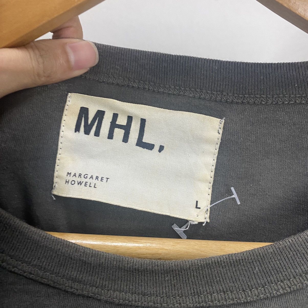 Designer × Margaret Howell Rare!! Margaret Howell MHL Spellout pocket tee Size US L / EU 52-54 / 3 - 8 Thumbnail