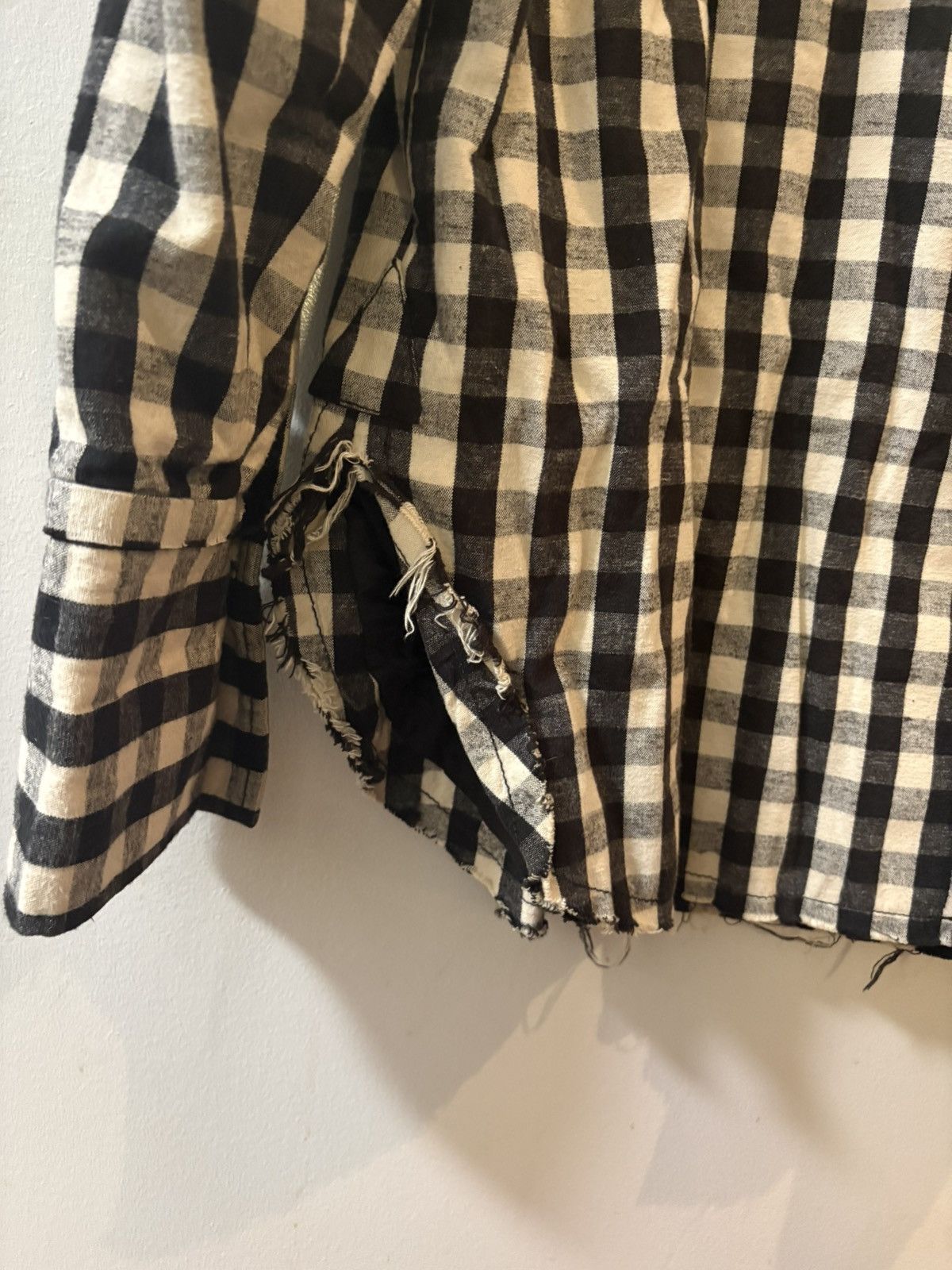 Helmut Lang Helmut Lang oversized gingham check flannel padded jacket Size US L / EU 52-54 / 3 - 3 Thumbnail