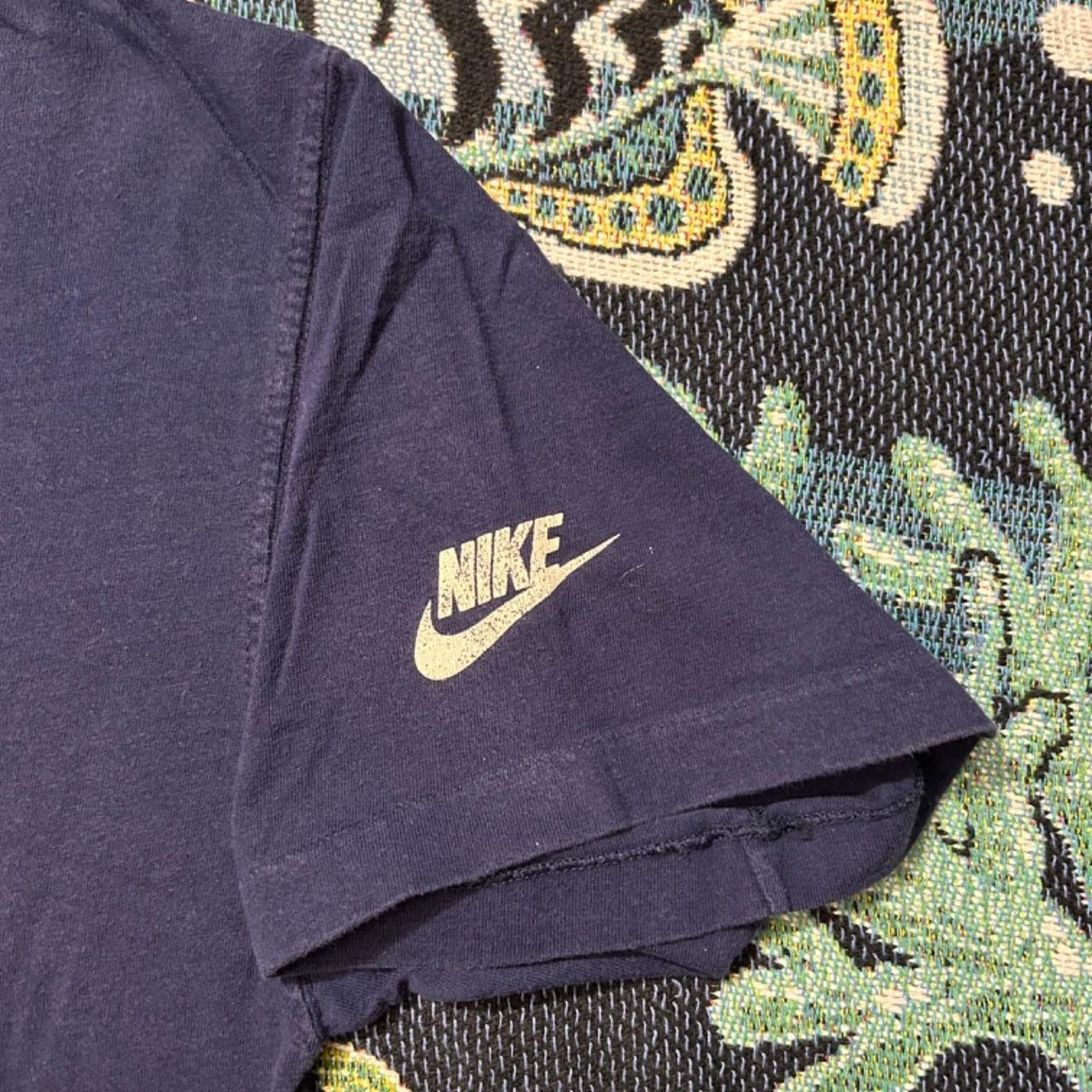 Nike 1980s Nike Scotland Puff Print Swoosh T Shirt Size US M / EU 48-50 / 2 - 3 Thumbnail