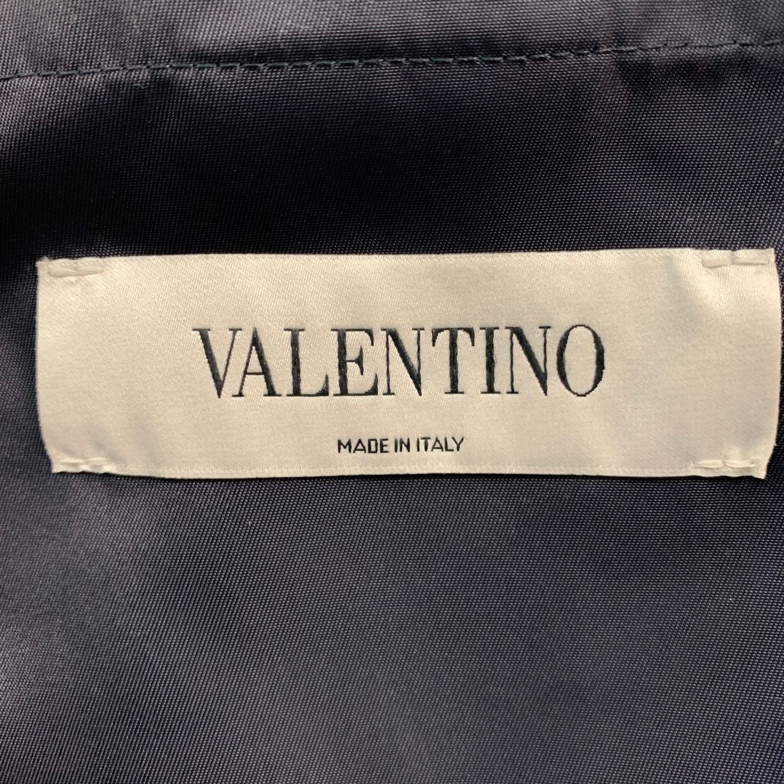 Valentino VALENTINO Size 36 Navy Graphic Bomber Jacket Size US S / EU 44-46 / 1 - 5 Thumbnail